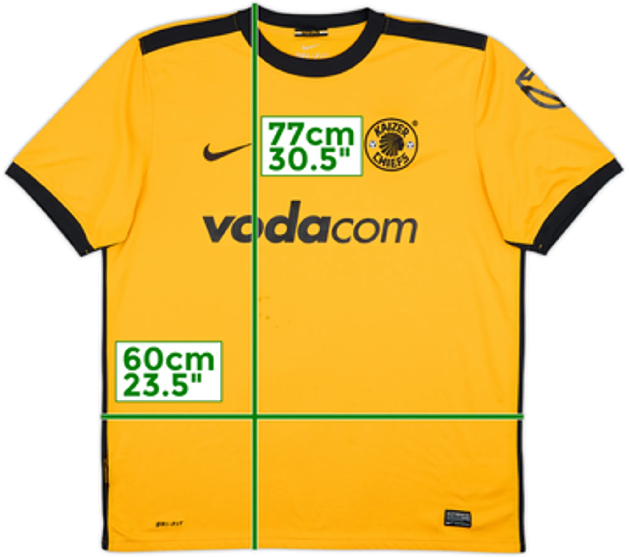 2010-11 Kaizer Chiefs Home Shirt - 7/10 - (XL)