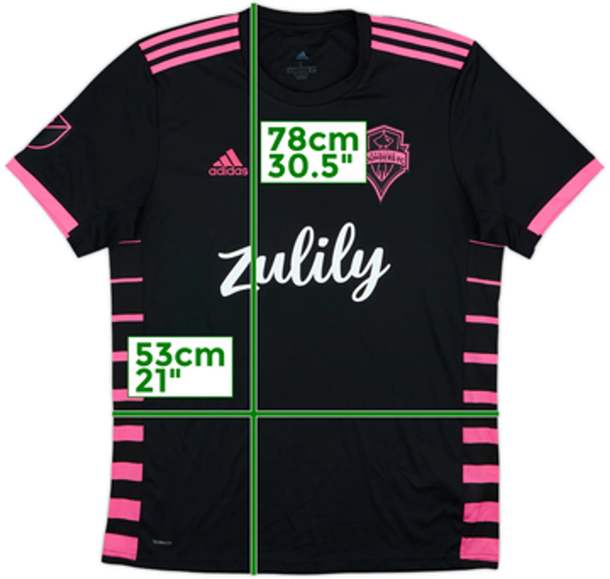 2019-20 Seattle Sounders Away Shirt - 10/10 - (L)