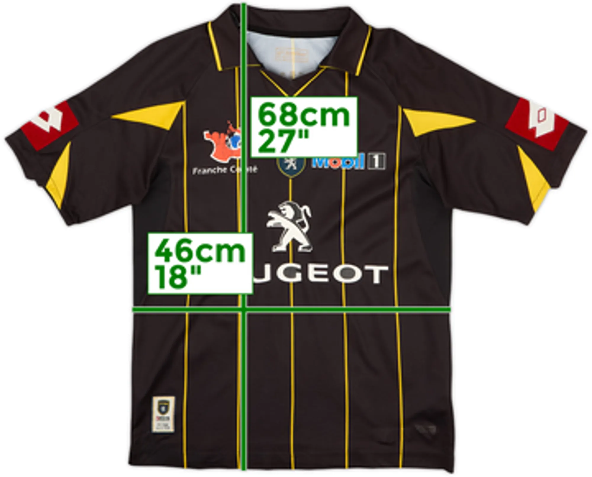2010-11 Sochaux Third Shirt - 5/10 - (S)