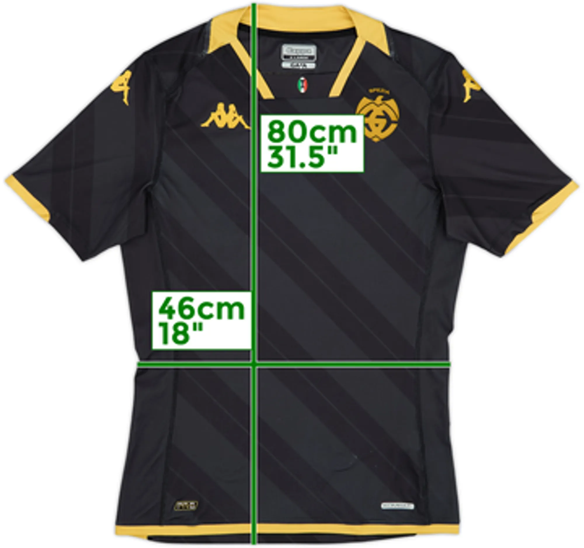 2023-24 Spezia Authentic Away Shirt - 8/10 - (XL)