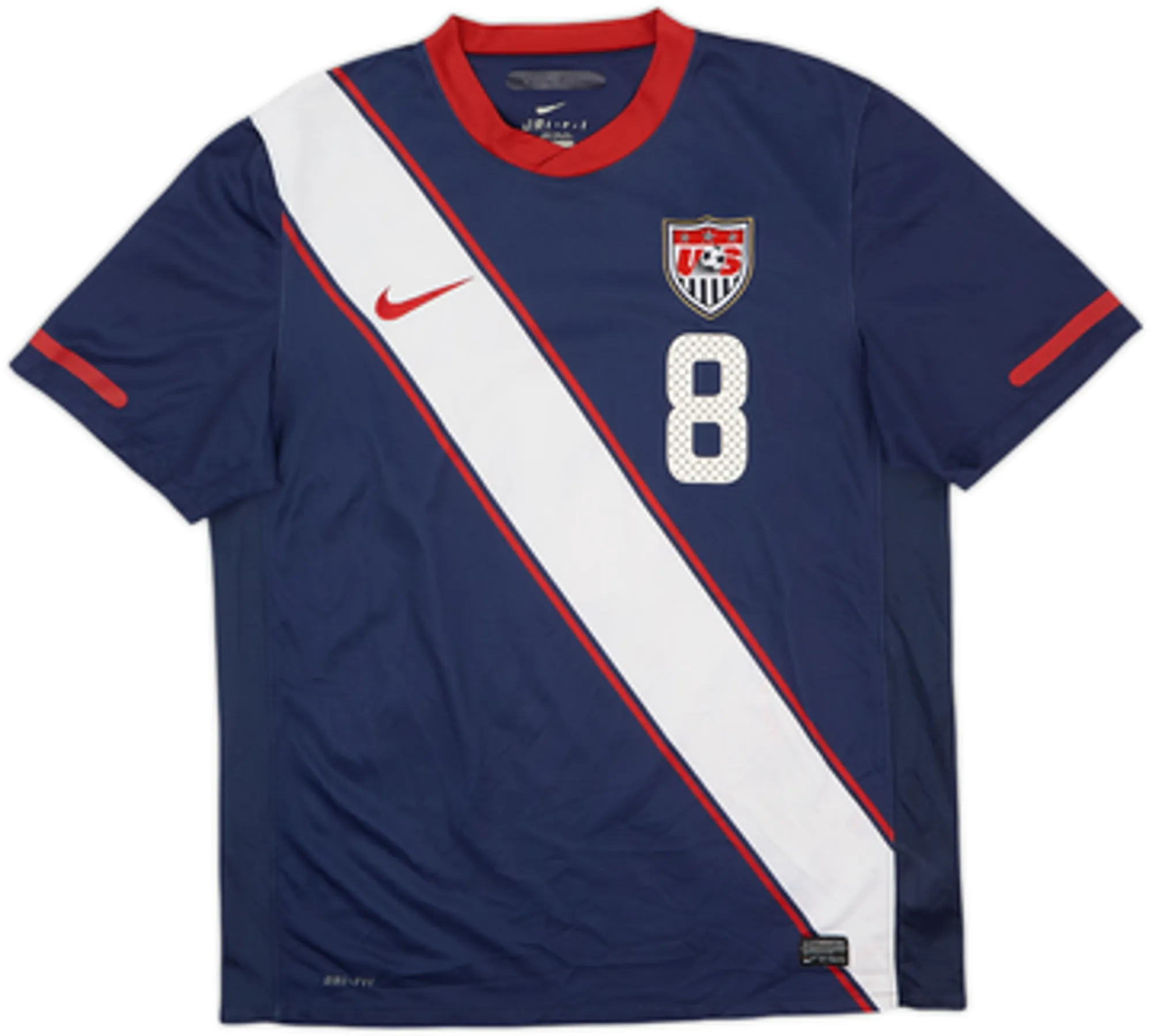 2010-11 USA Away Shirt Demspey #8 - 6/10 - (L)