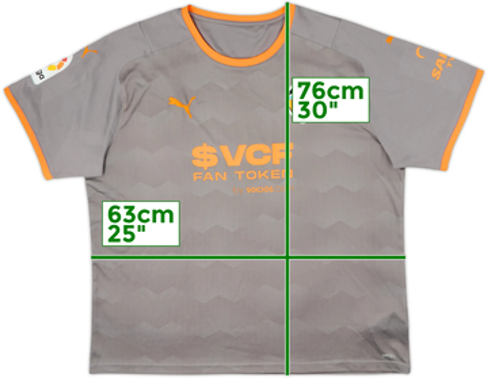 2021-22 Valencia Fourth Shirt - 10/10 - (XXL)