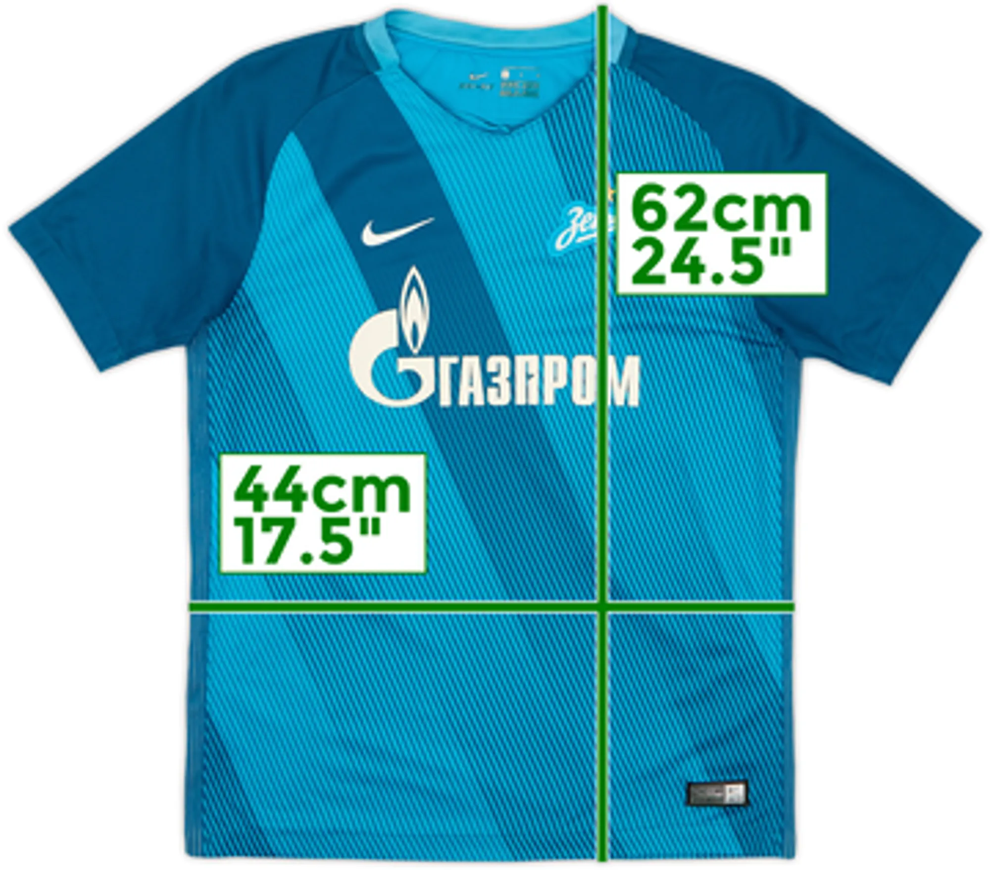 2016-17 Zenit St. Petersburg Home Shirt - 6/10 - (L.Boys)
