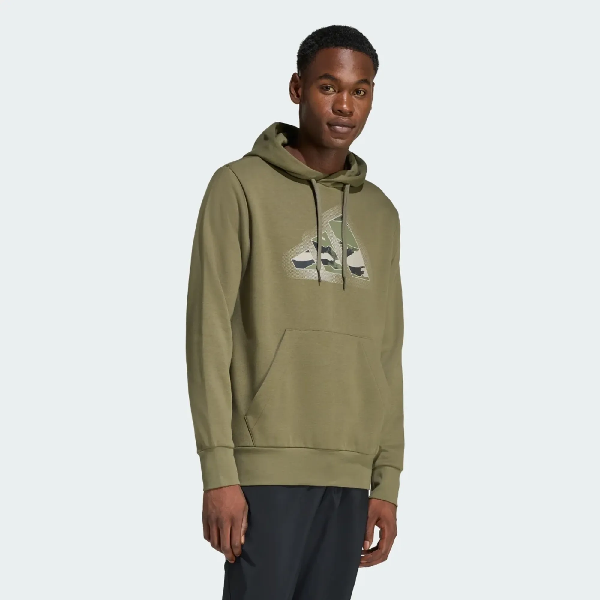 adidas CAMO MODERN LOGO GRAPHIC HOODIE