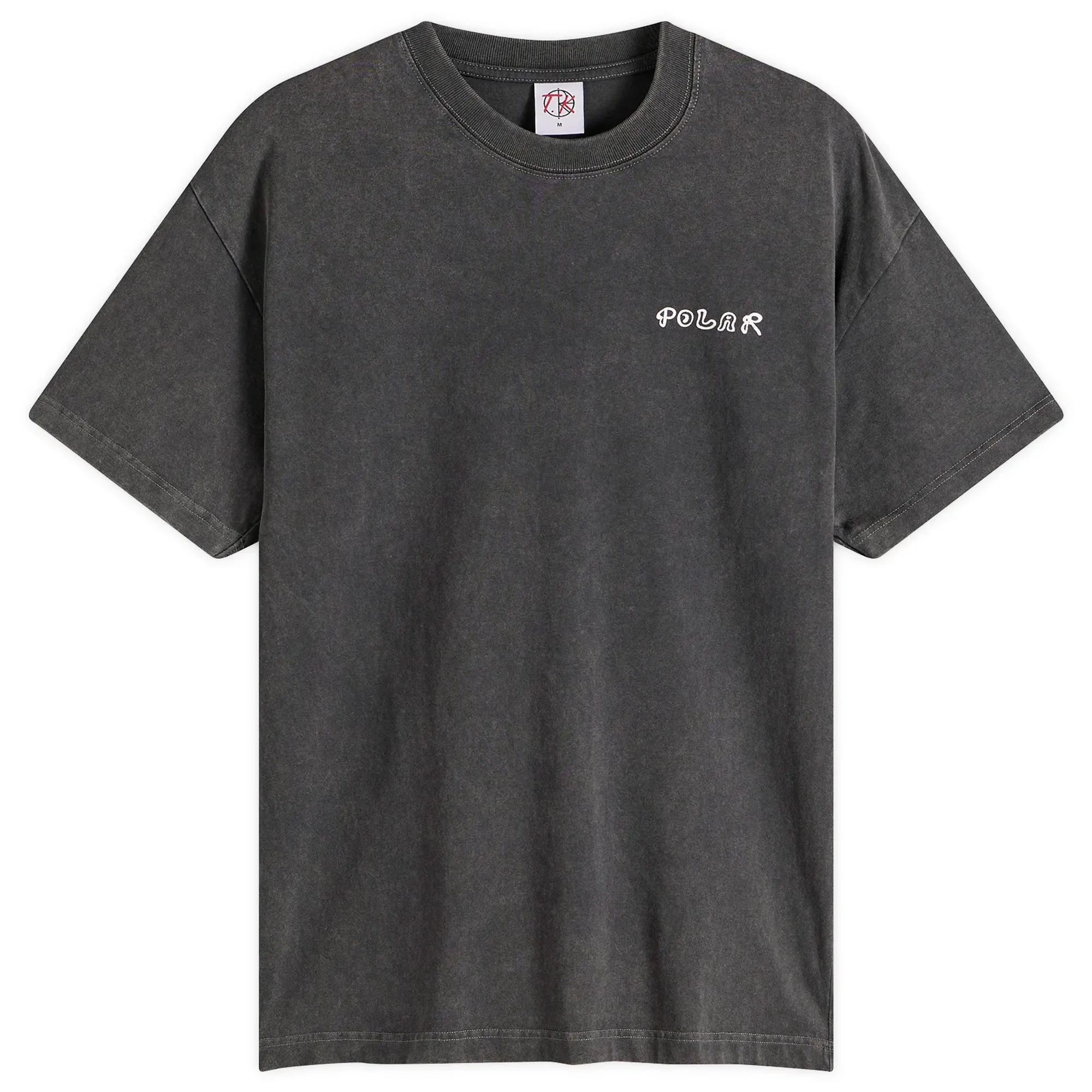 Polar Skate Co. Men's 2 Guys T-Shirt Silver Black