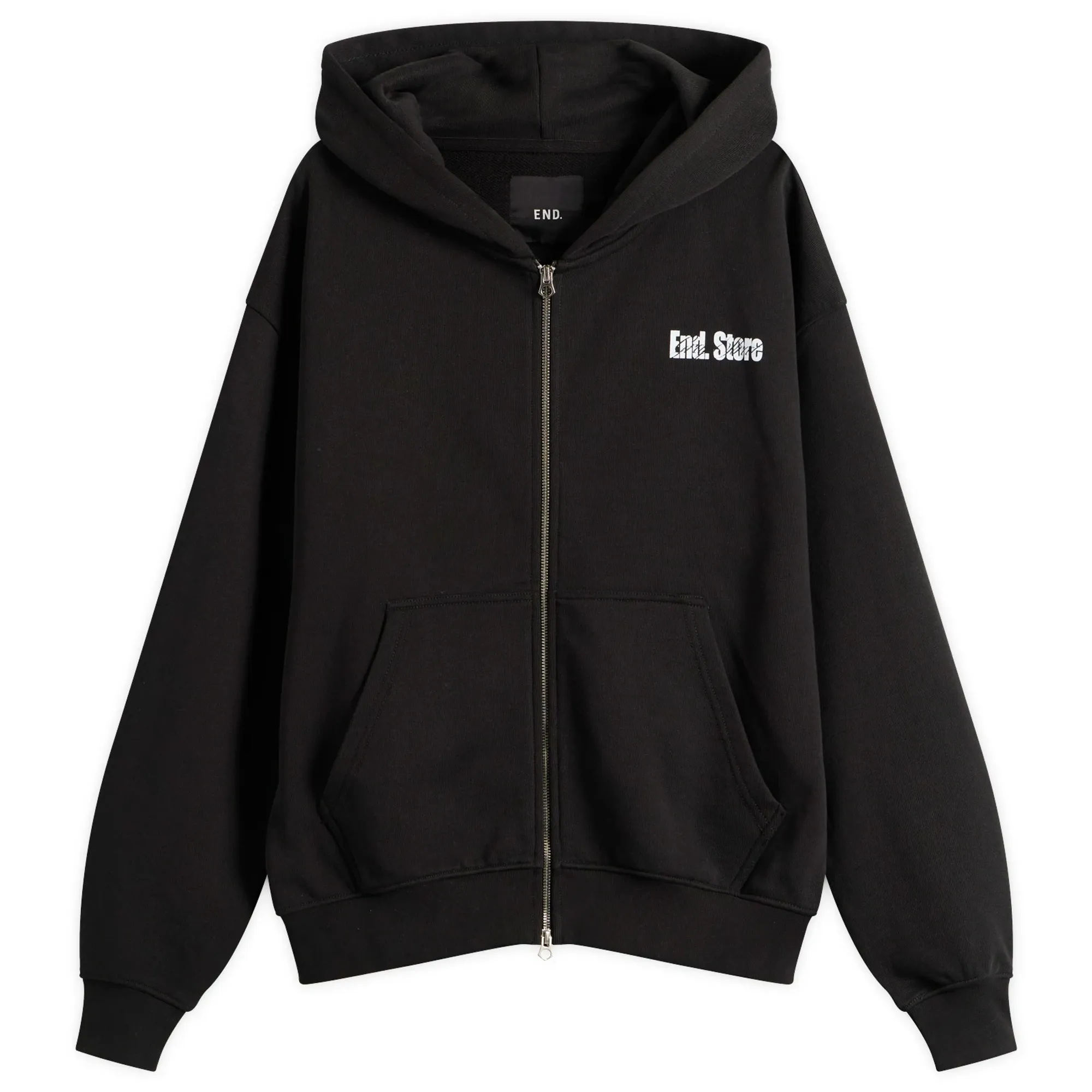END. Newcastle Zip Hoodie Black
