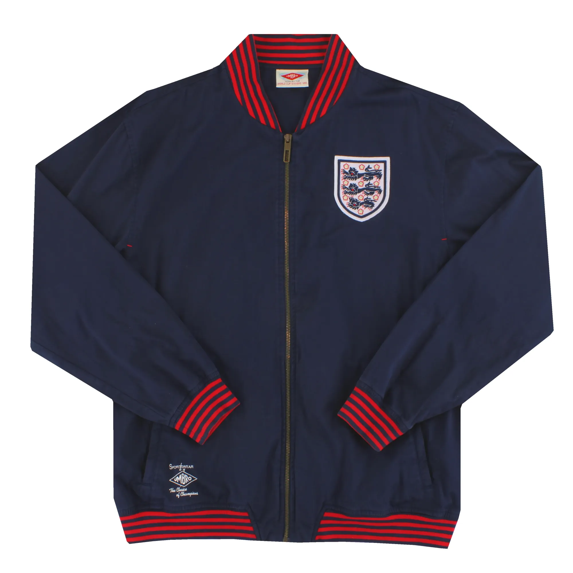 2007-09 England Umbro '1966' Track Jacket XL - England / Excellent 