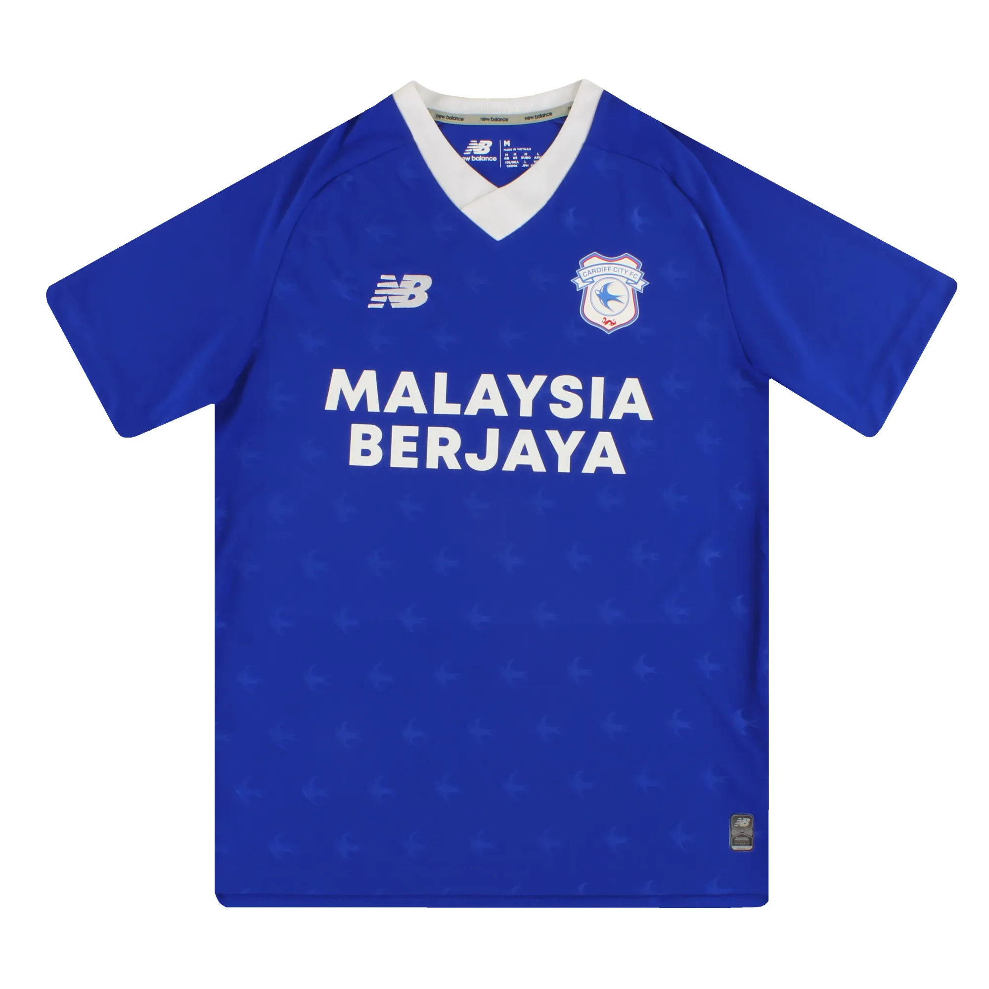 2022-23 Cardiff City New Balance Home Shirt *Mint* M - Cardiff City / Mint