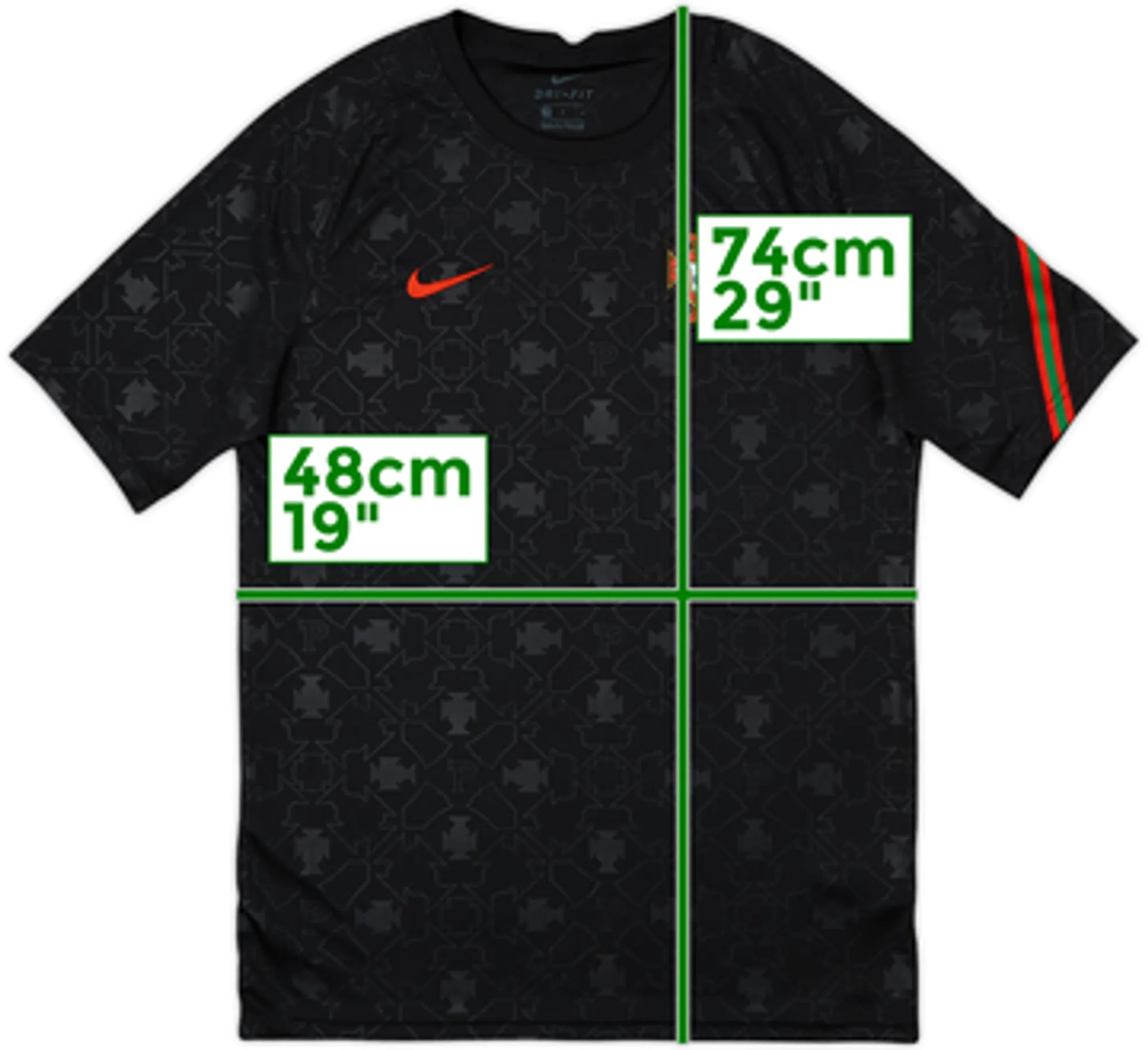 2020-21 Portugal Nike Training Shirt - 10/10 - (M)