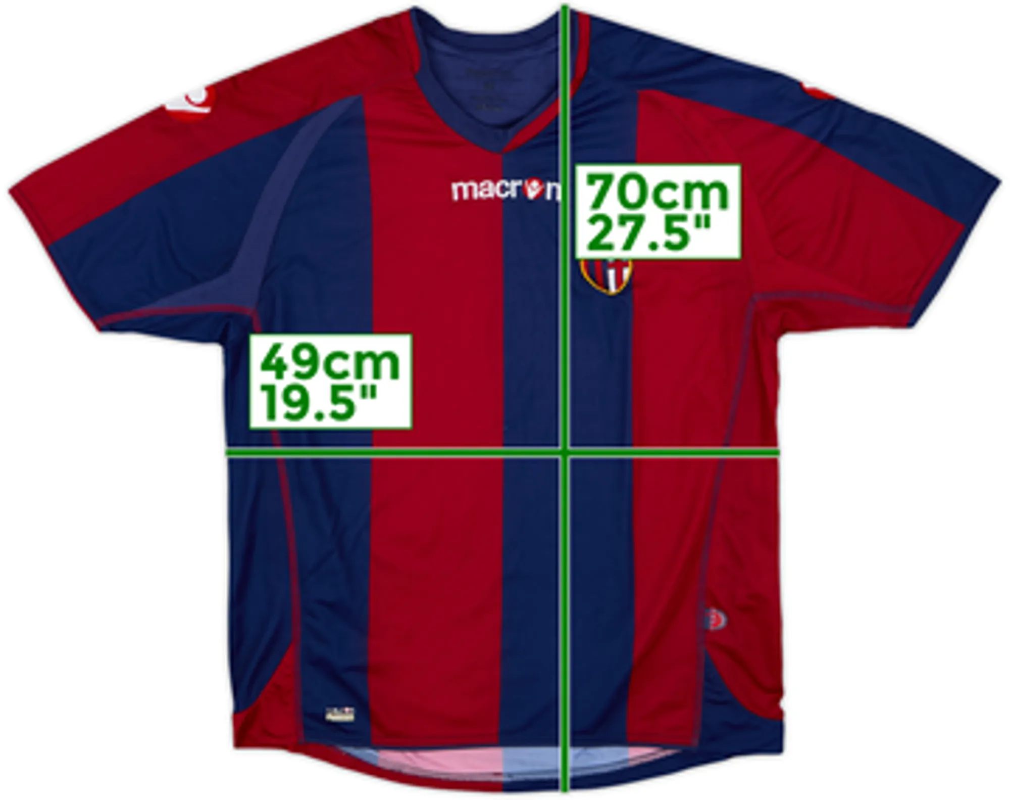2008-09 Bologna Home Shirt - 7/10 - (M)