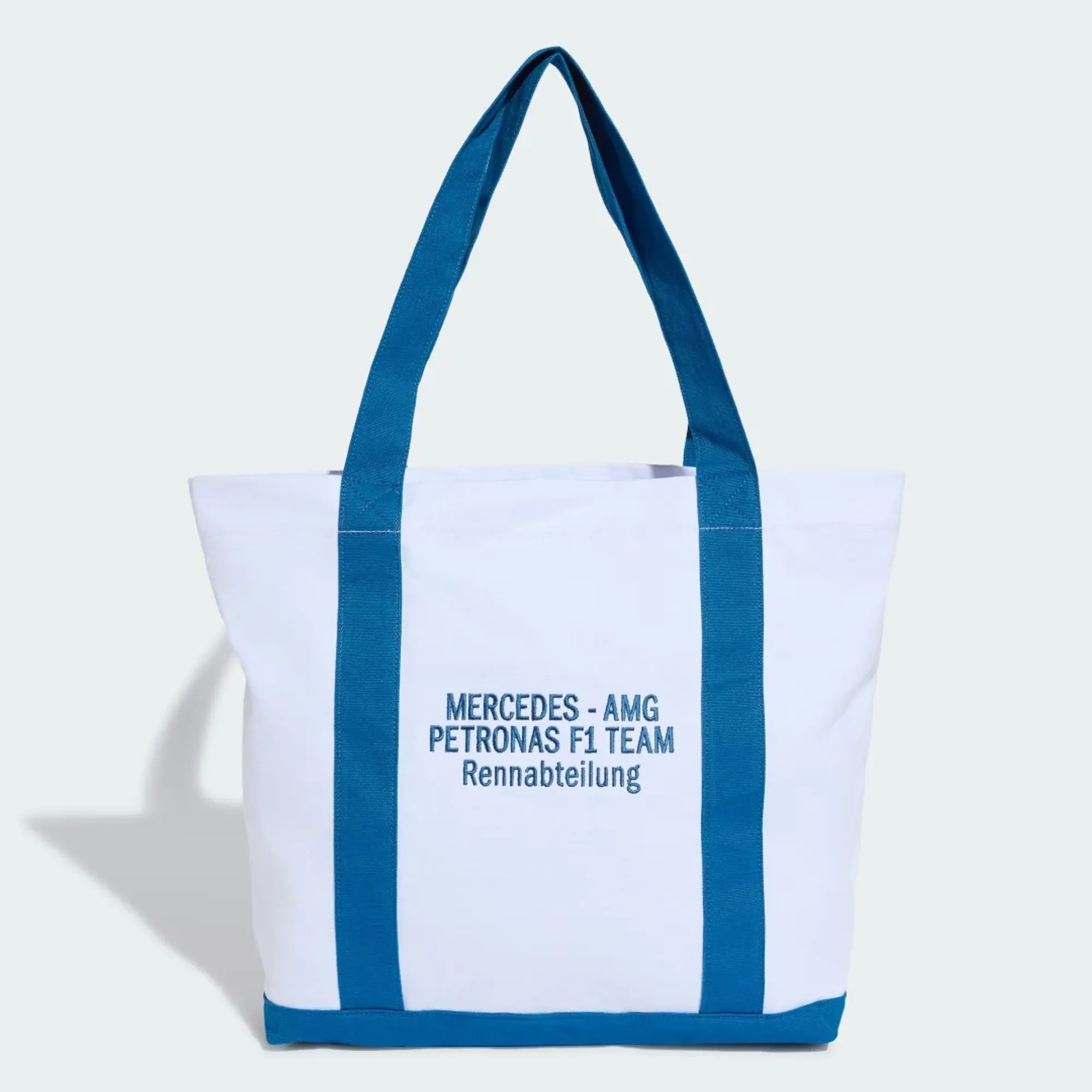adidas MERCEDES - AMG PETRONAS FORMULA 1 TEAM BLUE WONDER TOTE Bag