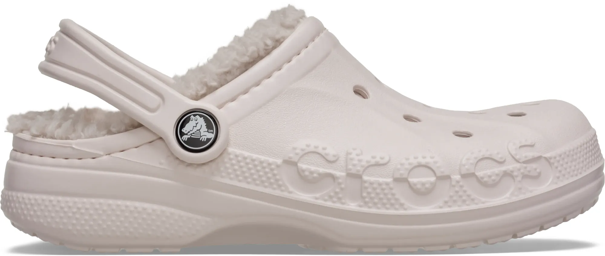 Crocs | Kids | Baya Lined | Clogs | Barely Pink | C11