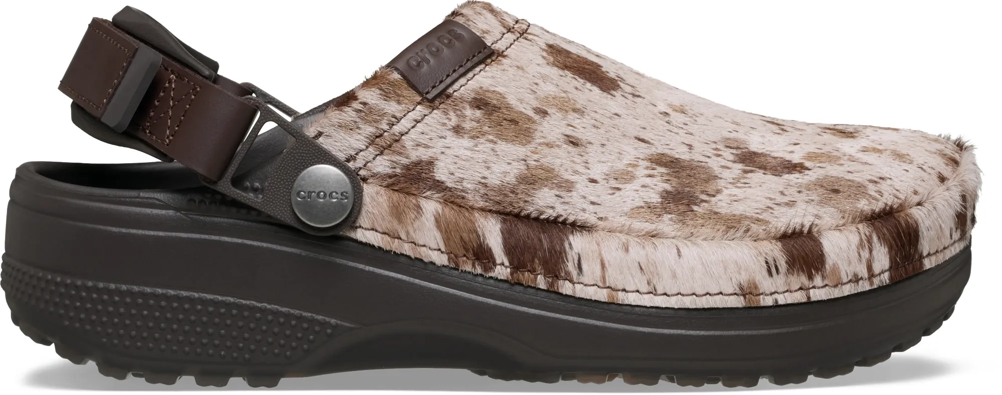 Crocs | Unisex | Crafted Pony Hair | Clogs | Espresso | W2/M1