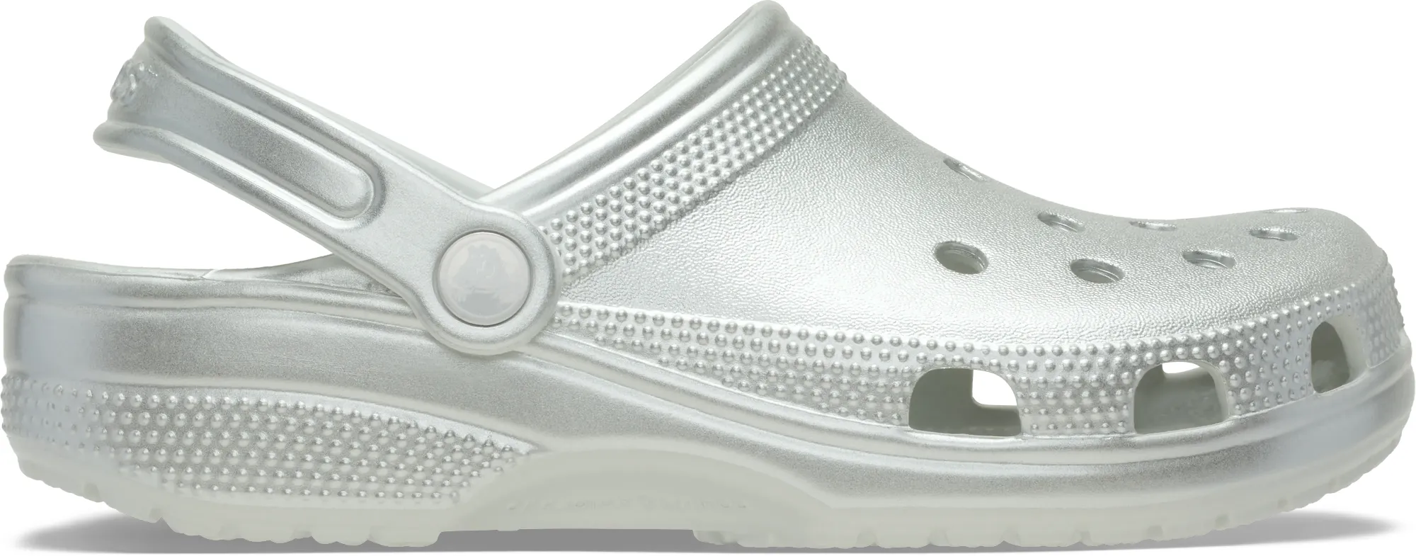 Crocs | Unisex | Classic Tinted Metallic | Clogs | Moonlight | W3/M2