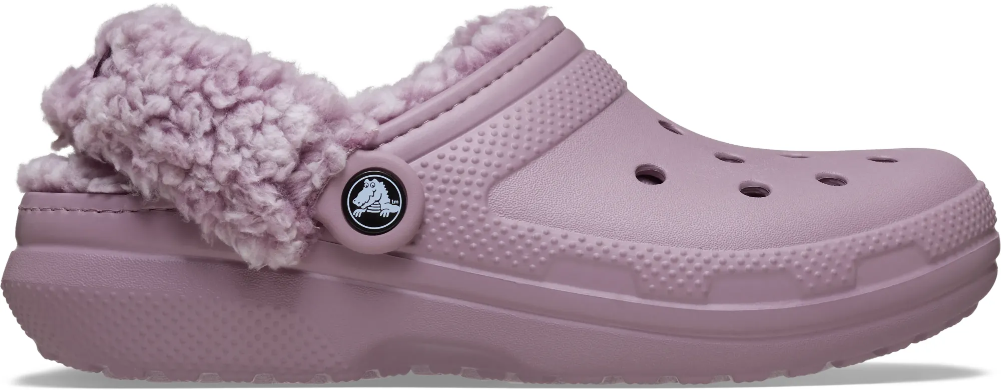 Crocs | Unisex | Classic Fleece Lined | Clogs | Dusty Lilac | W4/M3