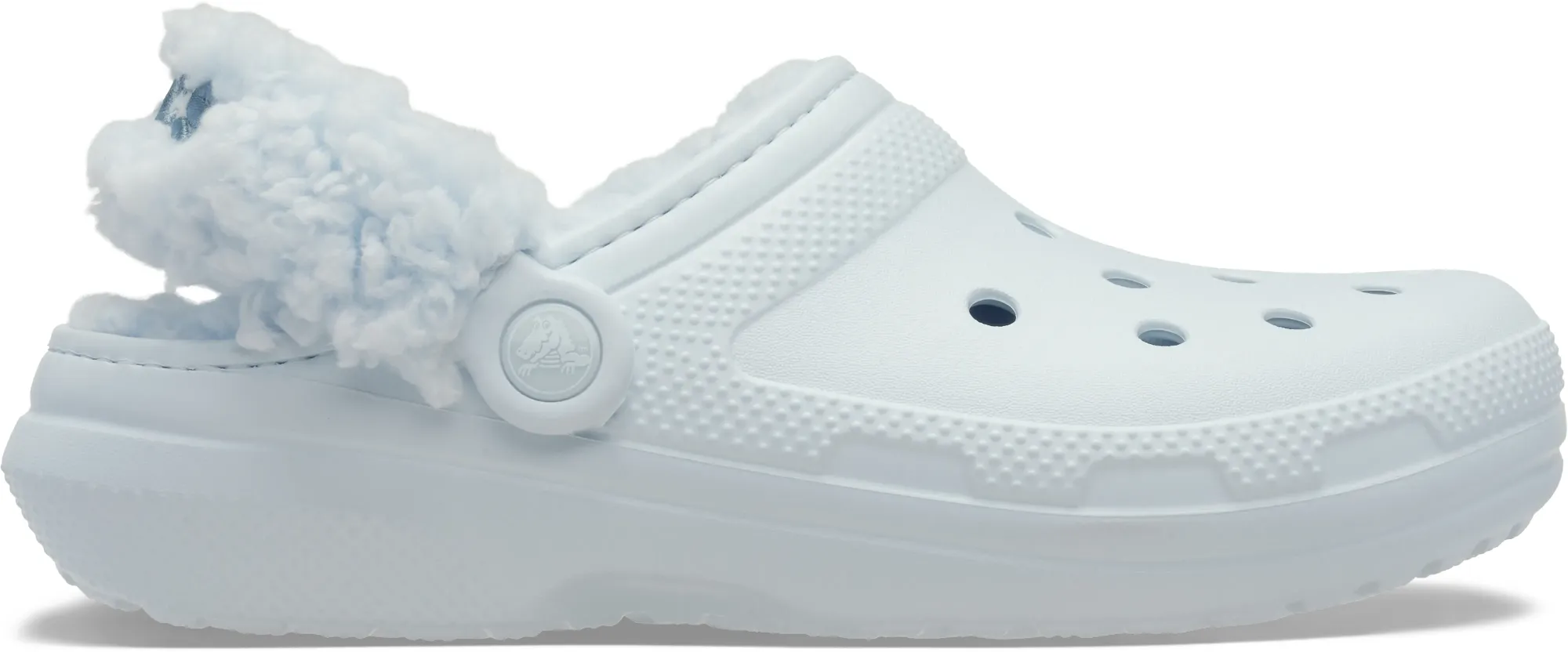 Crocs | Unisex | Classic Fleece Lined | Clogs | Sky Ice | W4/M3