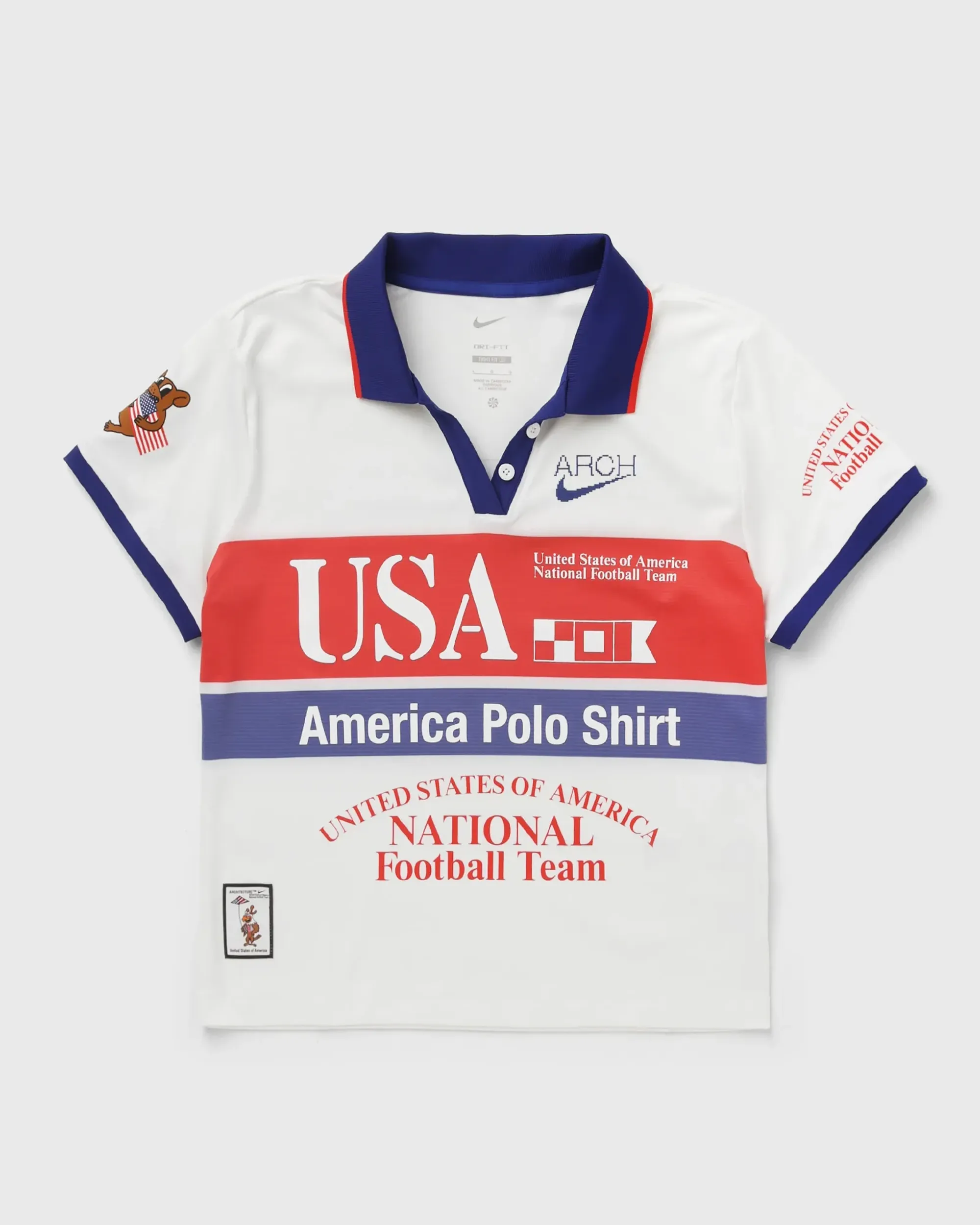 USA x V.A.A. Short-Sleeve Polo