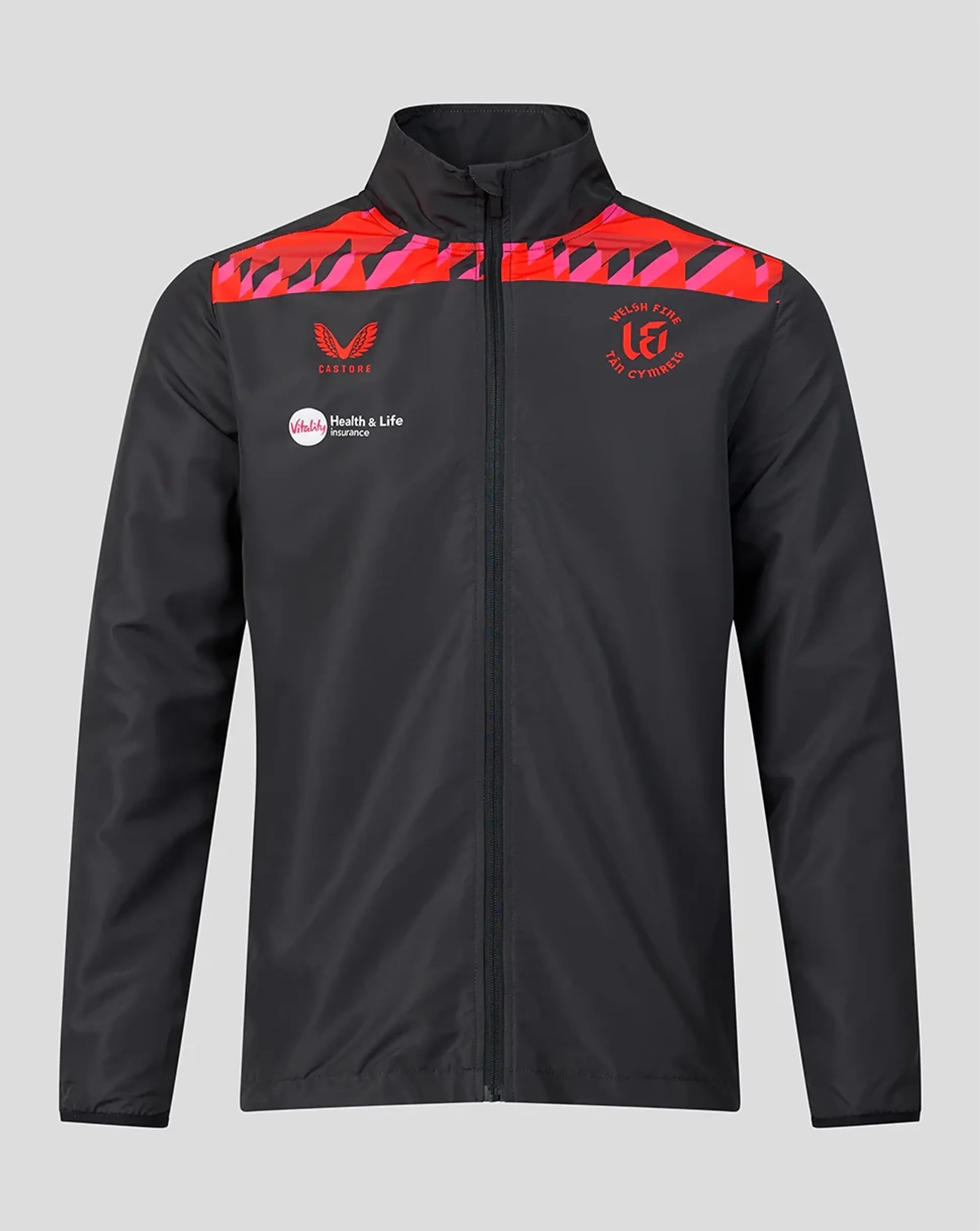 Castore The Hundred Welsh Fire Mens 2026 Woven Pre Match Jacket