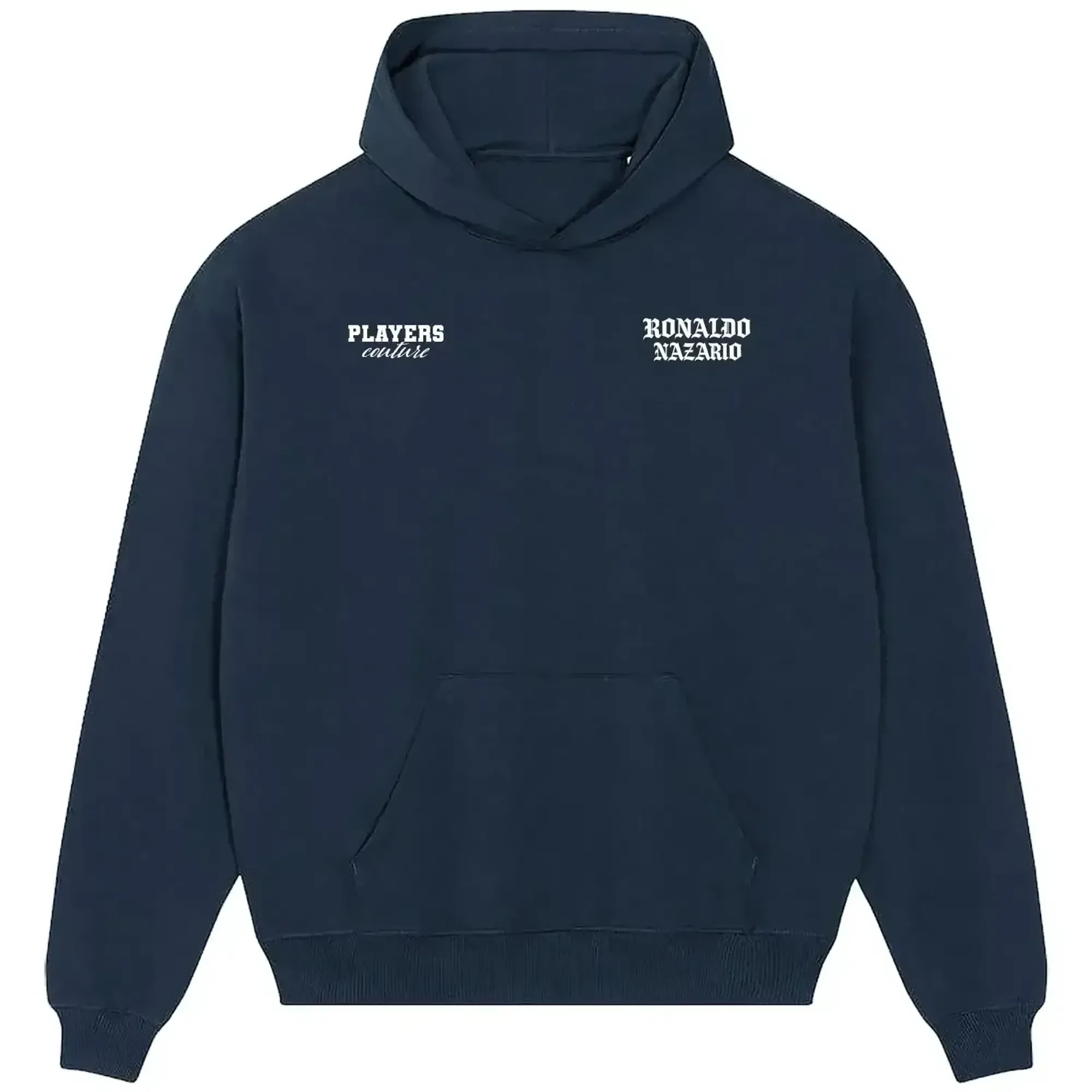 Ronaldo Nazario Logo Men's Hoodie - Navy
