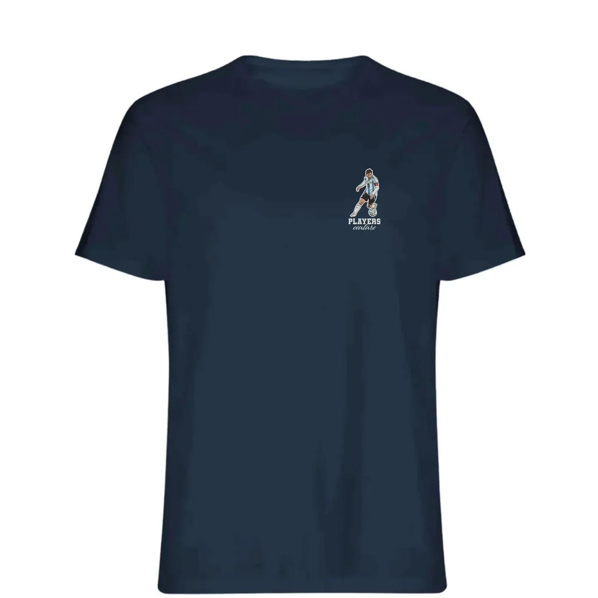 Lionel Messi Dribble Badge Men's T-Shirt - Navy