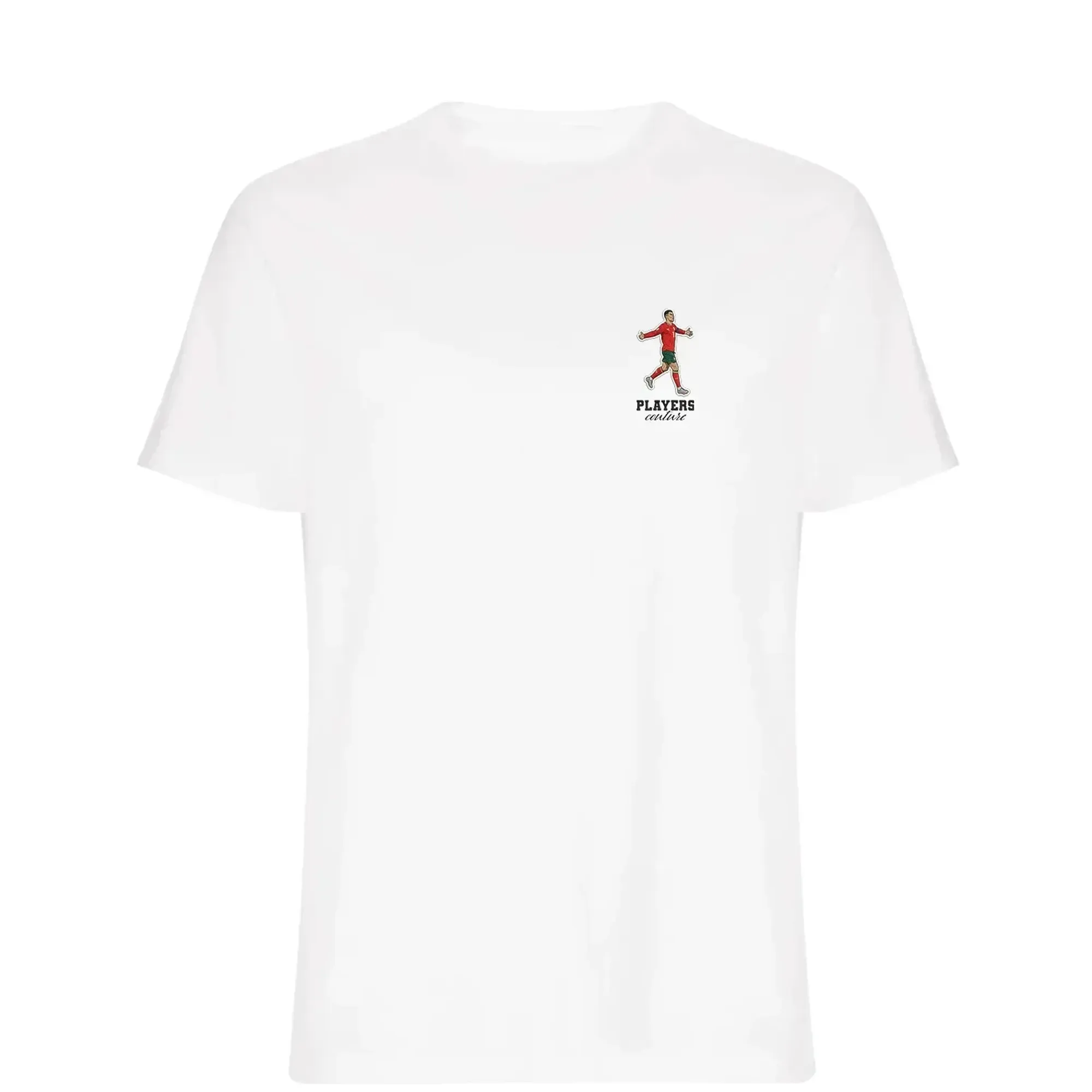 Ronaldo Portugal Badge Men's T-Shirt - White