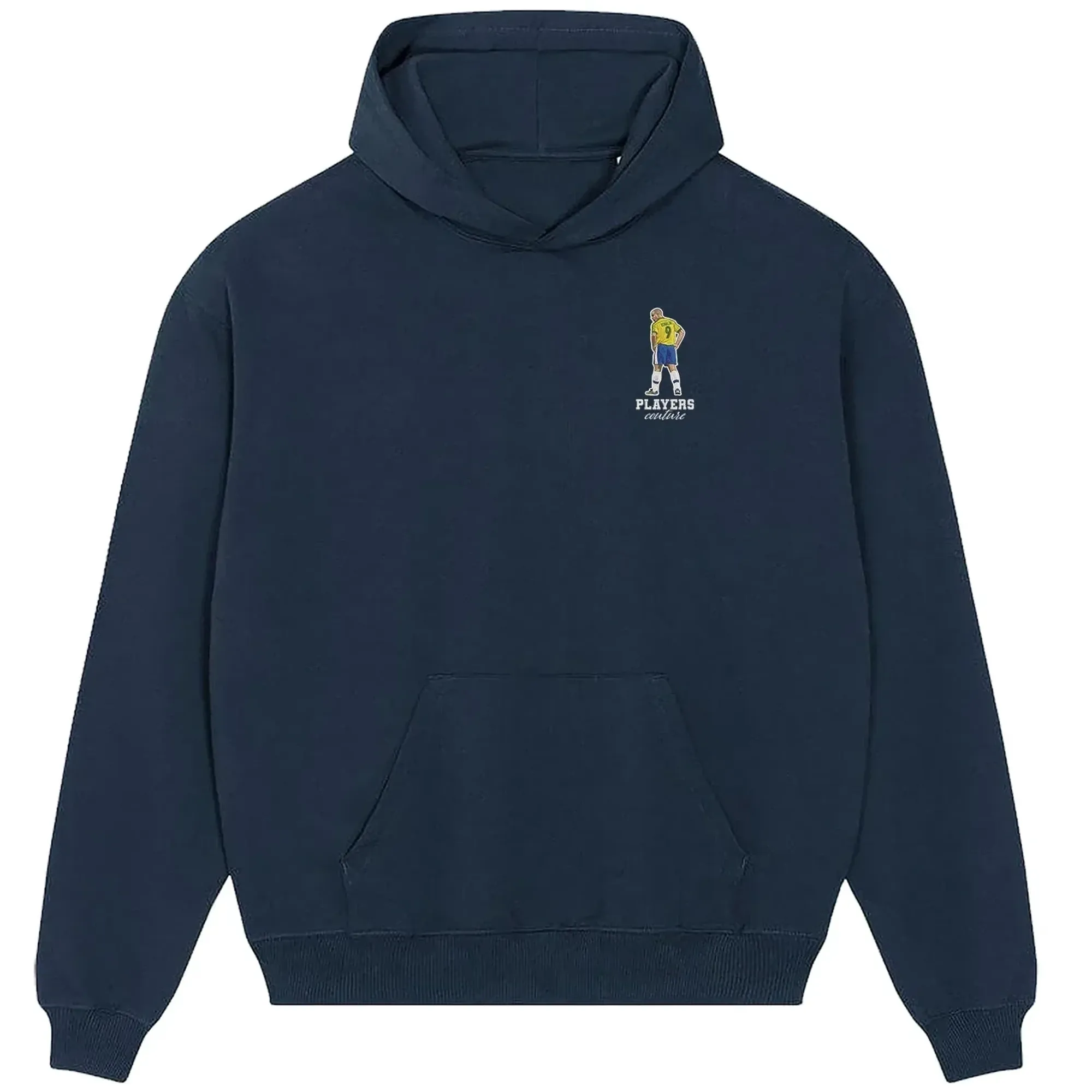 Ronaldo Brazil Badge Men's Hoodie - Navy