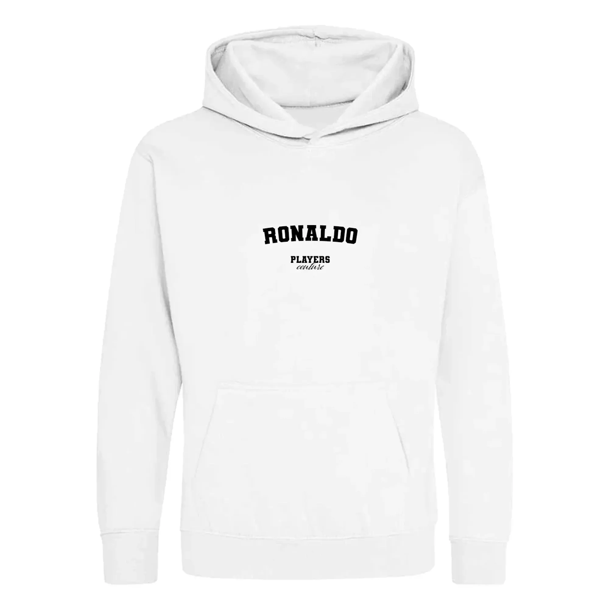 Ronaldo Kids Hoodie - White