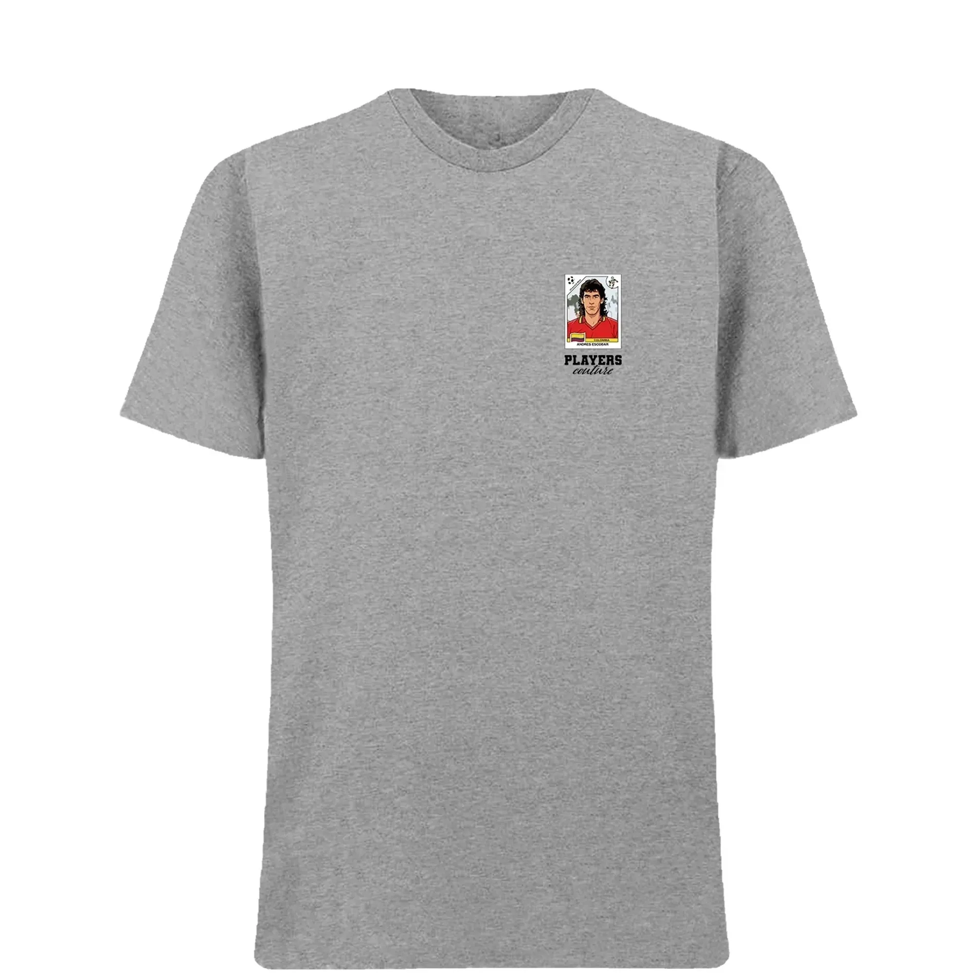 Andres Escobar World Cup Sticker Men's T-Shirt - Gray