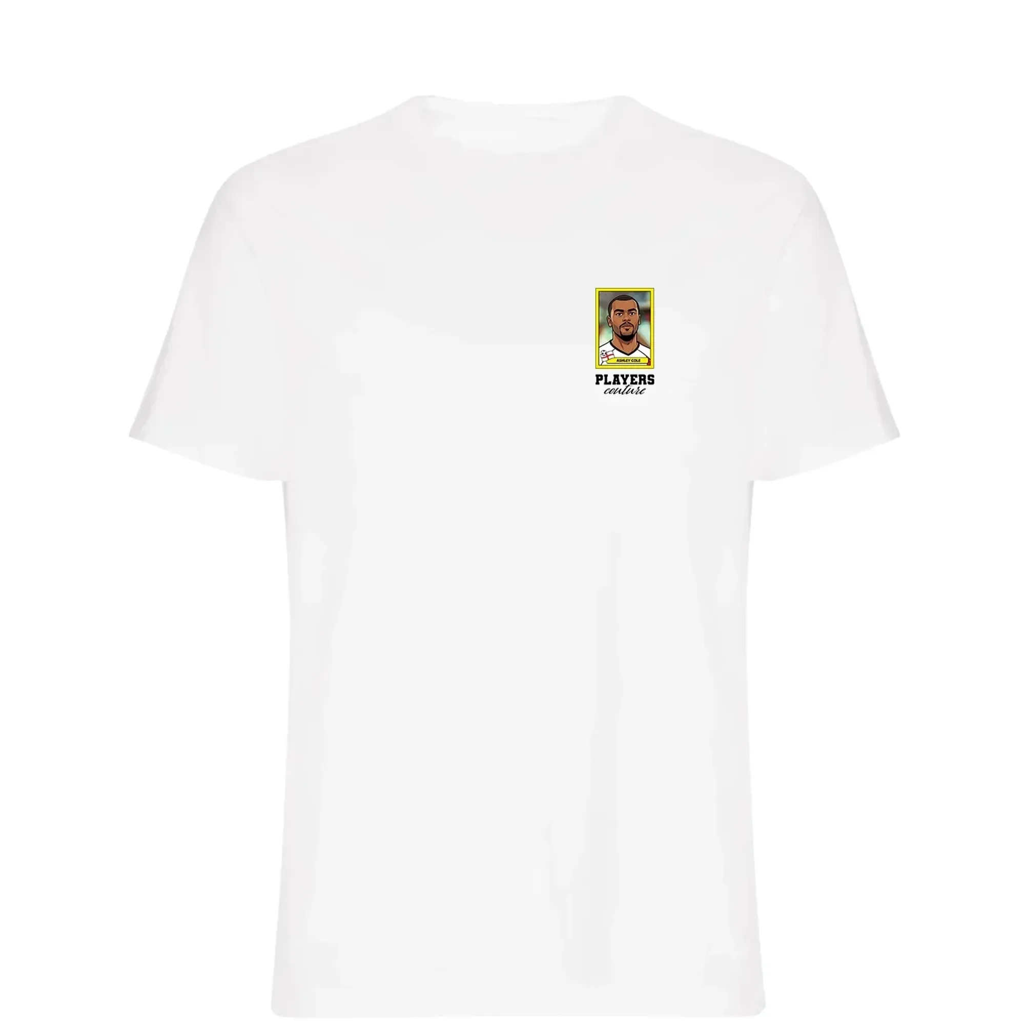 Ashley Cole World Cup Sticker Men's T-Shirt - White