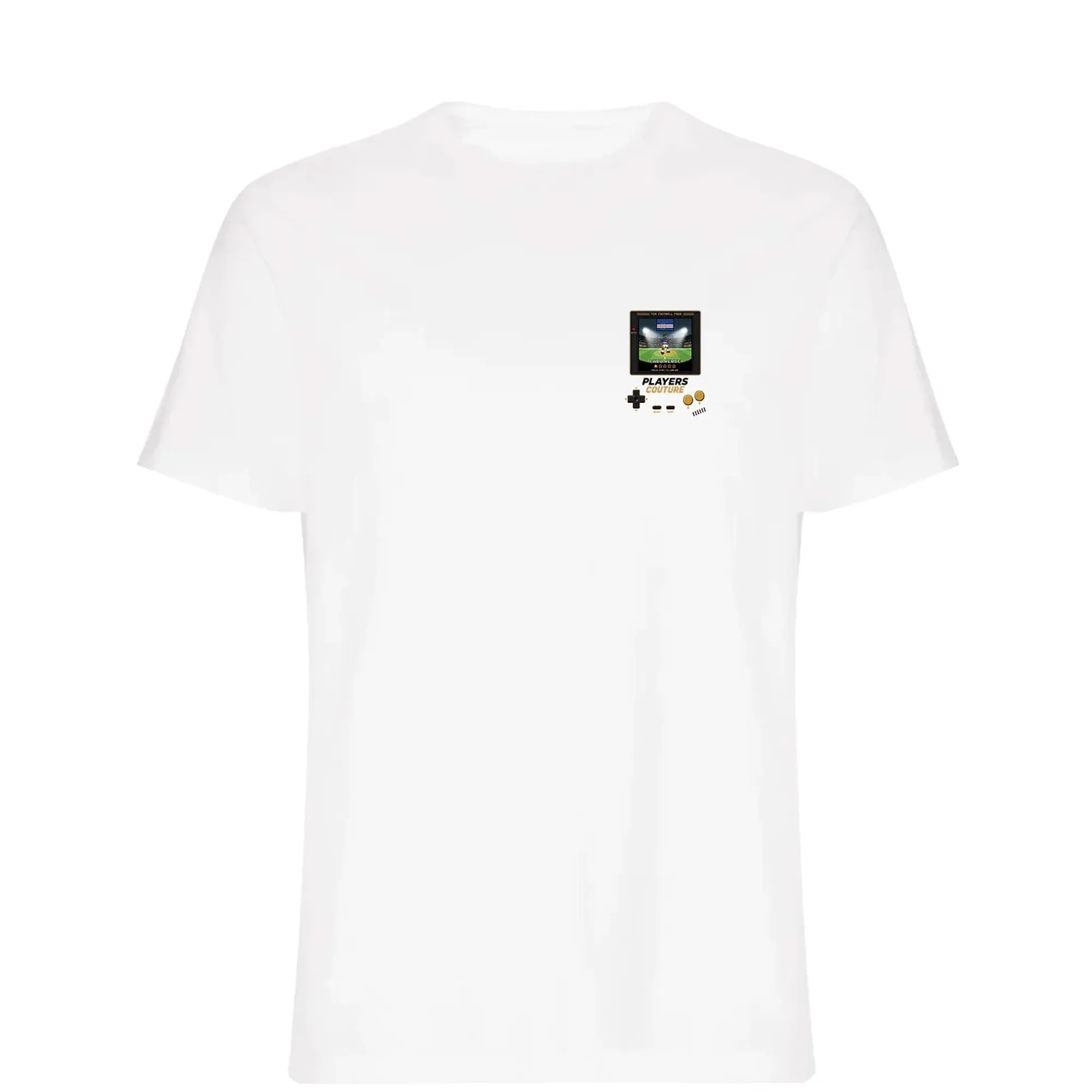 Cabo Verde Football World Cup 8-Bit Men's T-Shirt - White