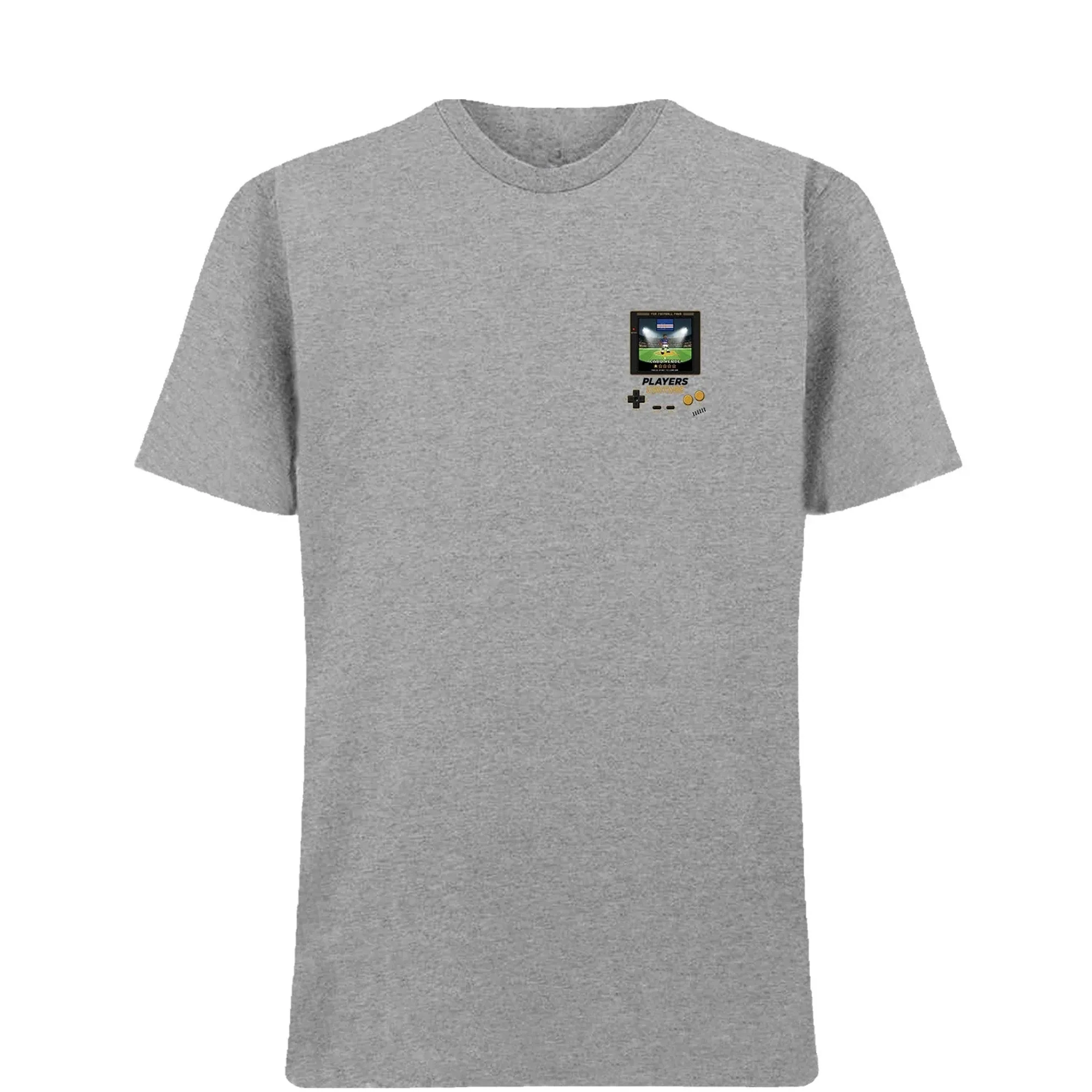 Cabo Verde Football World Cup 8-Bit Men's T-Shirt - Gray