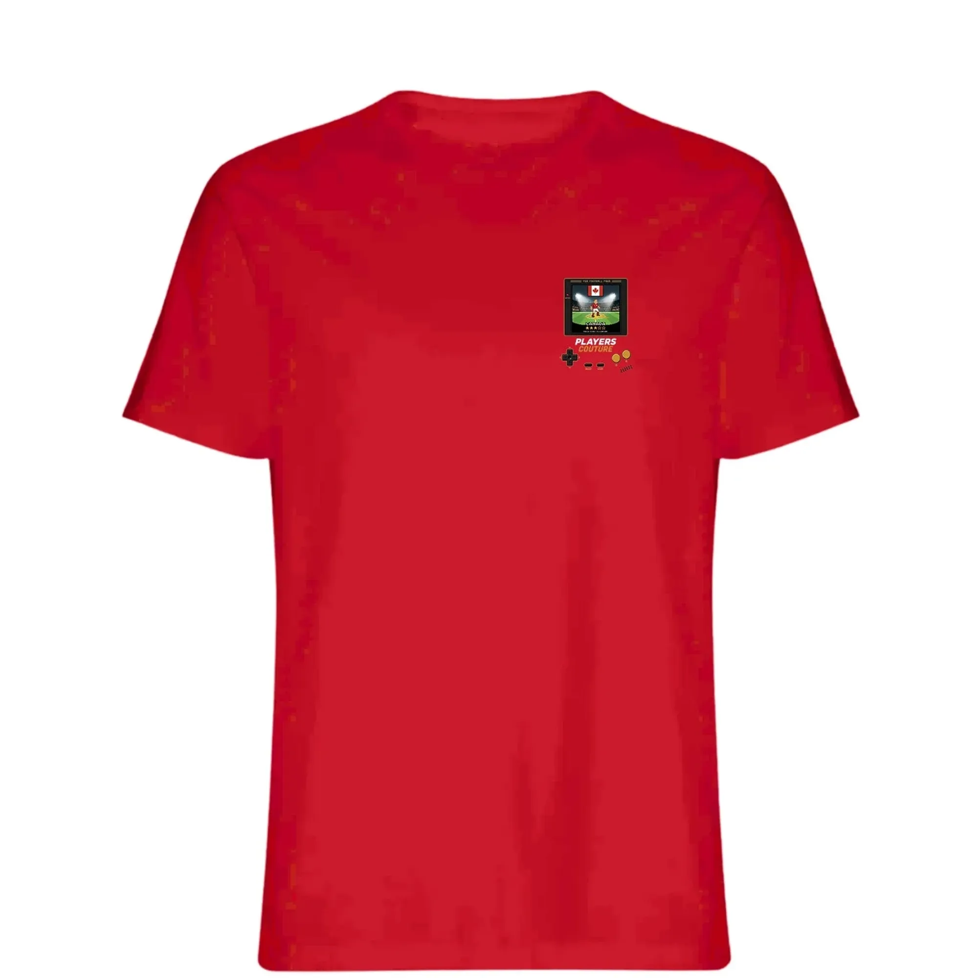 Canada Football World Cup 8-Bit Men's T-Shirt - Red