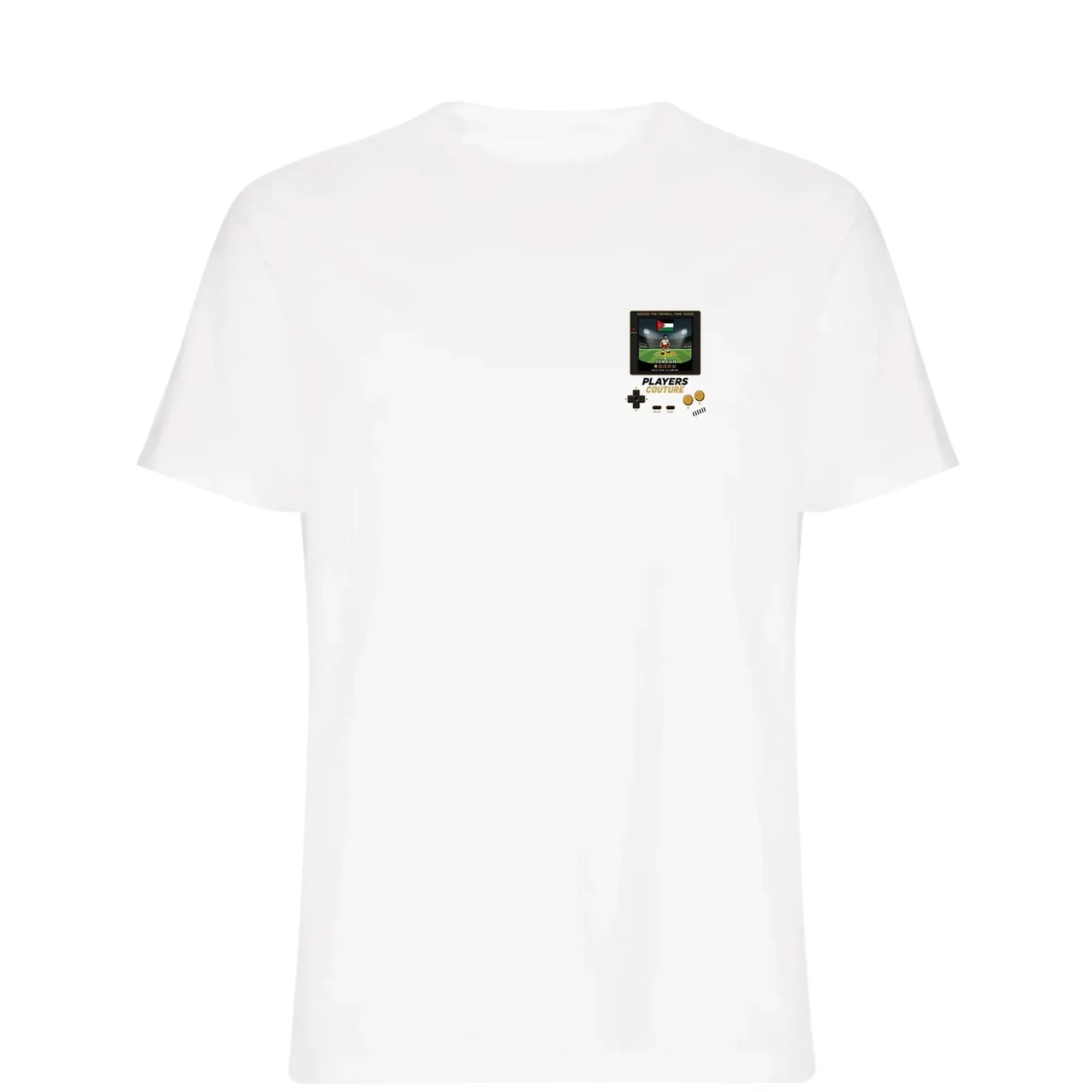 Jordan Football World Cup 8-Bit Men's T-Shirt - White