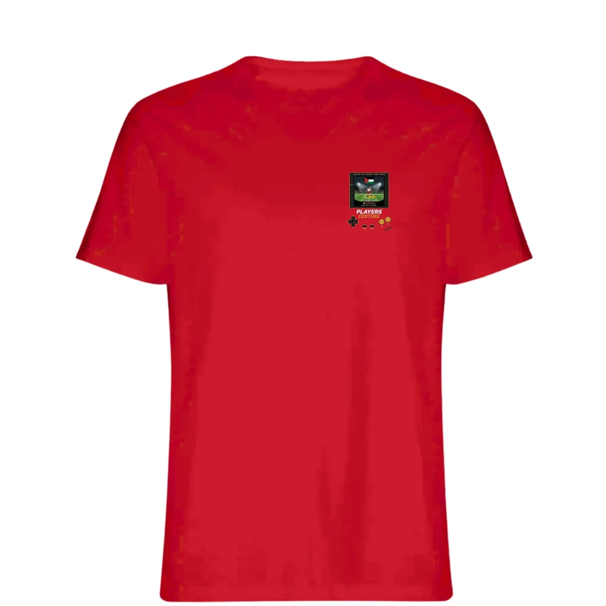 Jordan Football World Cup 8-Bit Men's T-Shirt - Red