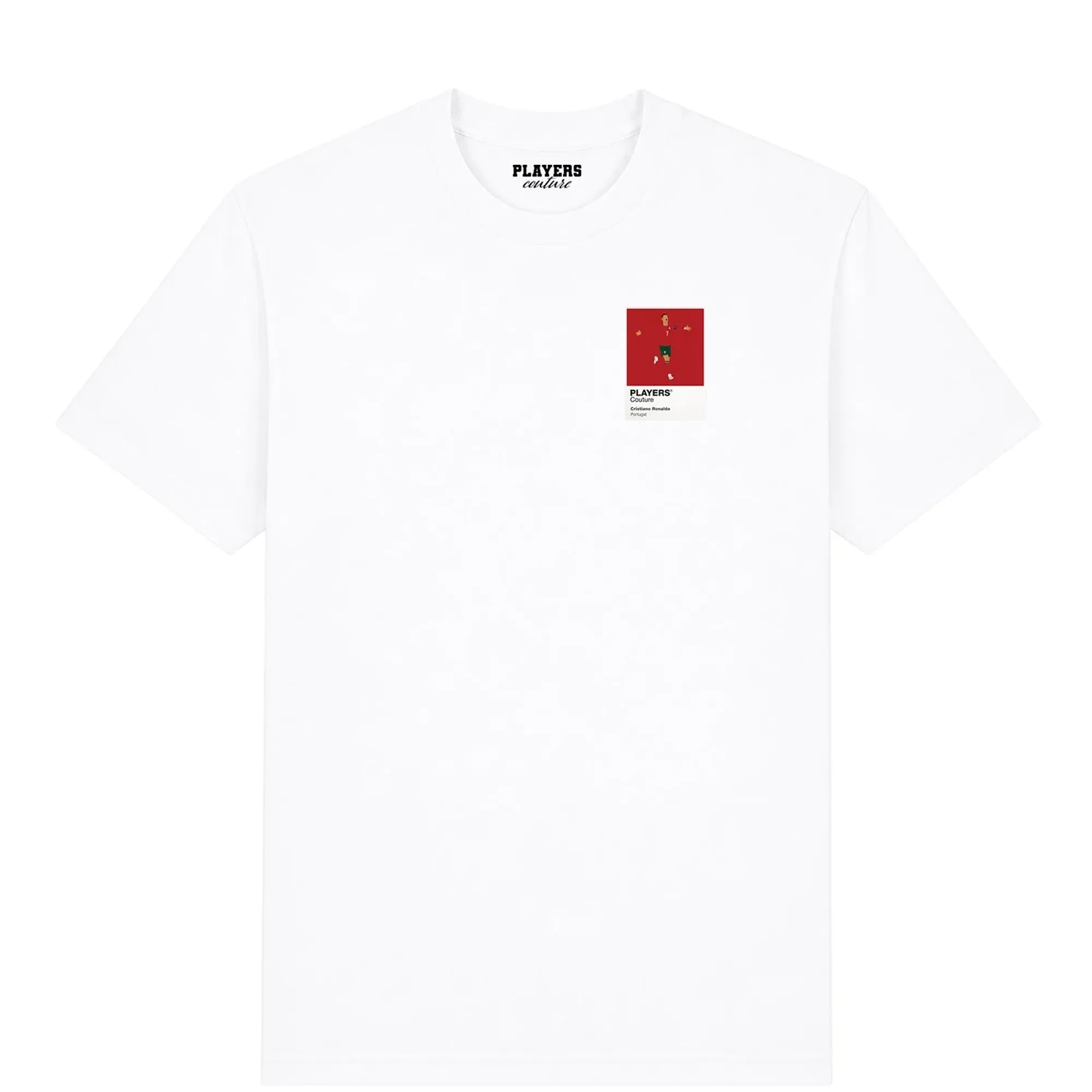 Ronaldo Manchester United Icon Frame Men's T-Shirt - White