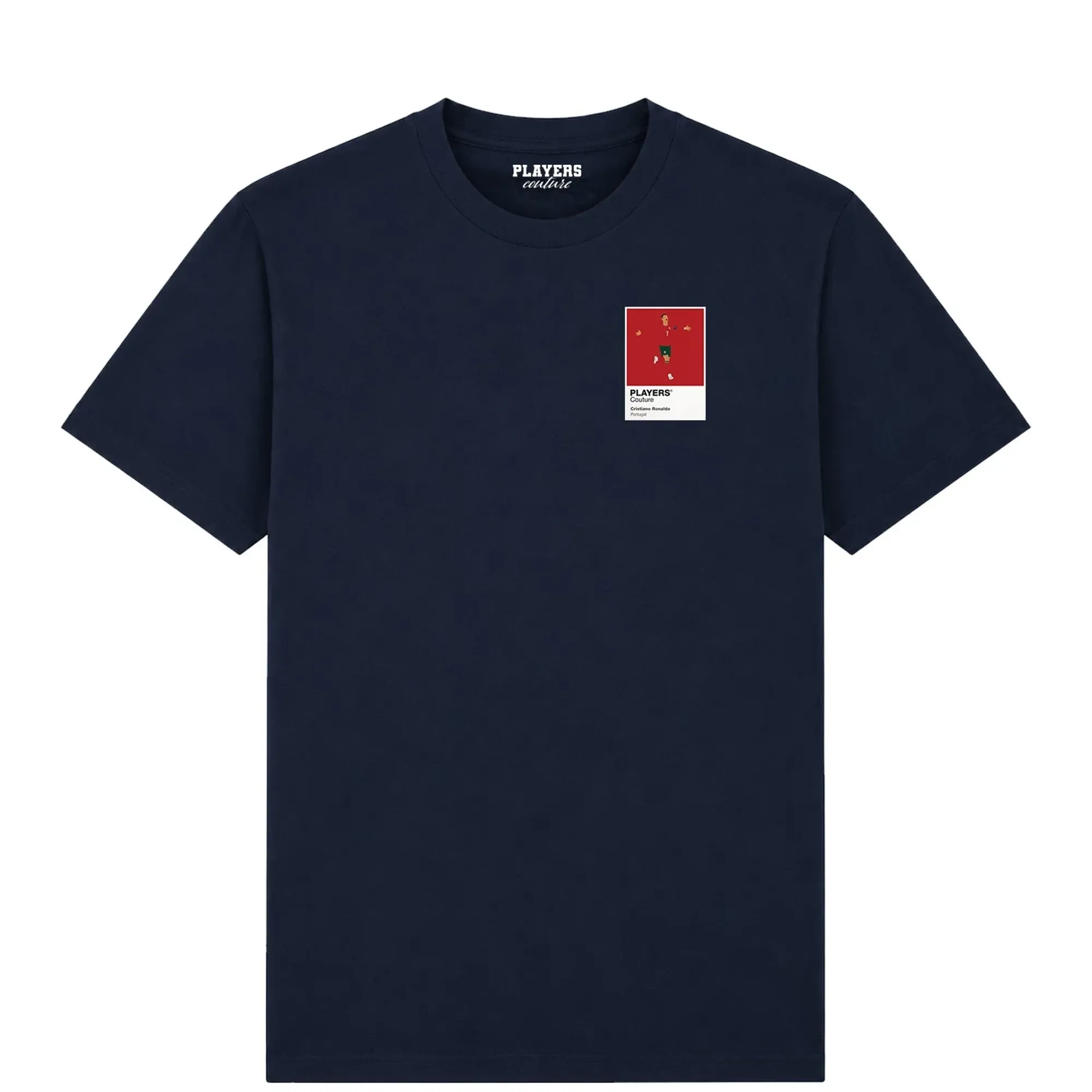 Ronaldo Manchester United Icon Frame Men's T-Shirt - Navy