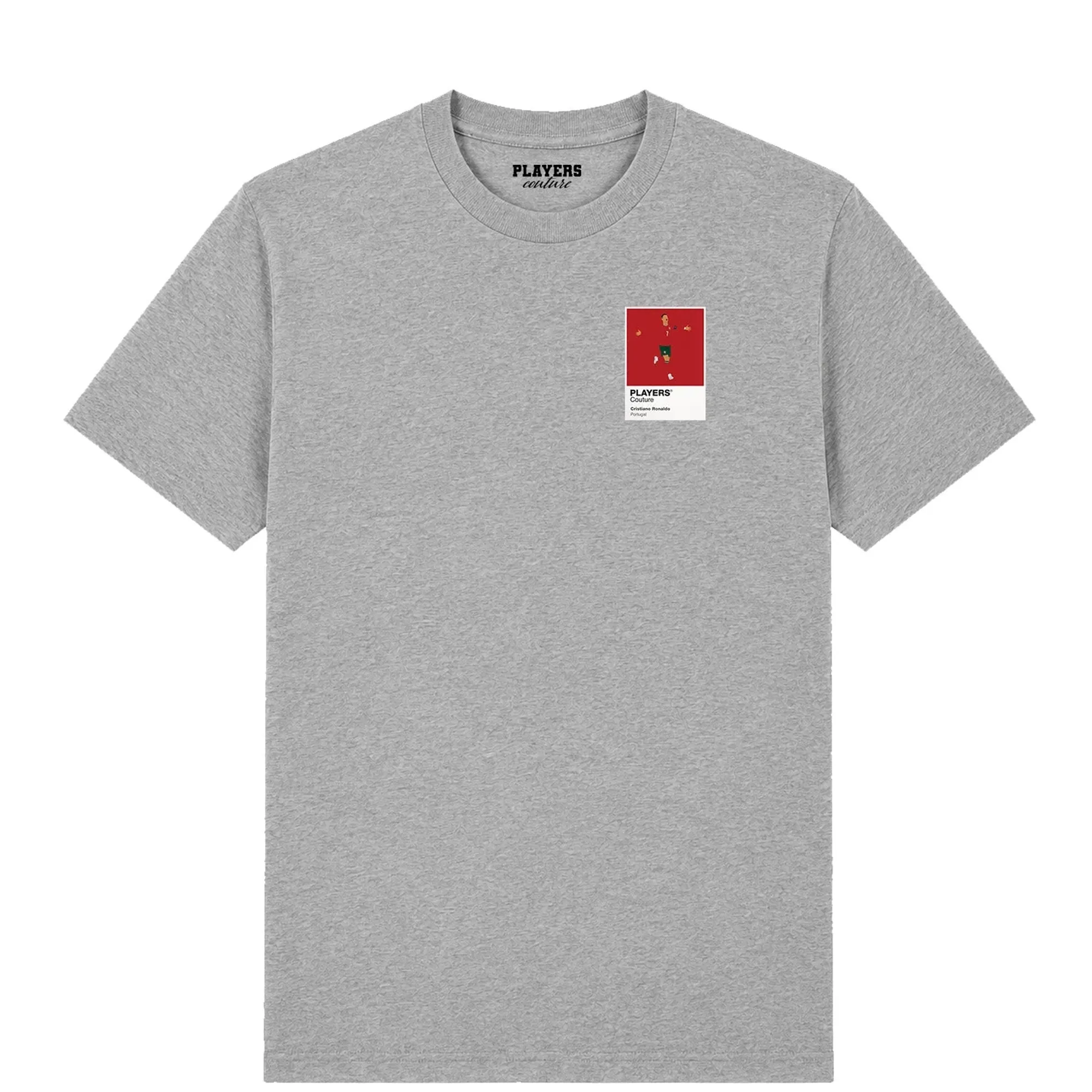 Ronaldo Manchester United Icon Frame Men's T-Shirt - Gray