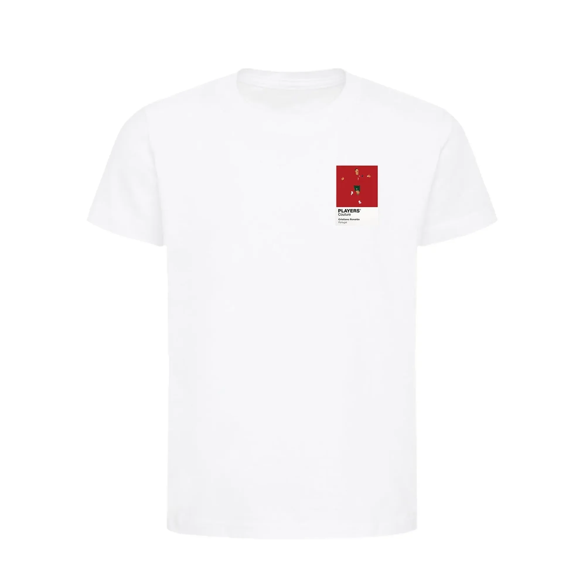 Ronaldo Manchester United Icon Frame Kids T-Shirt - White