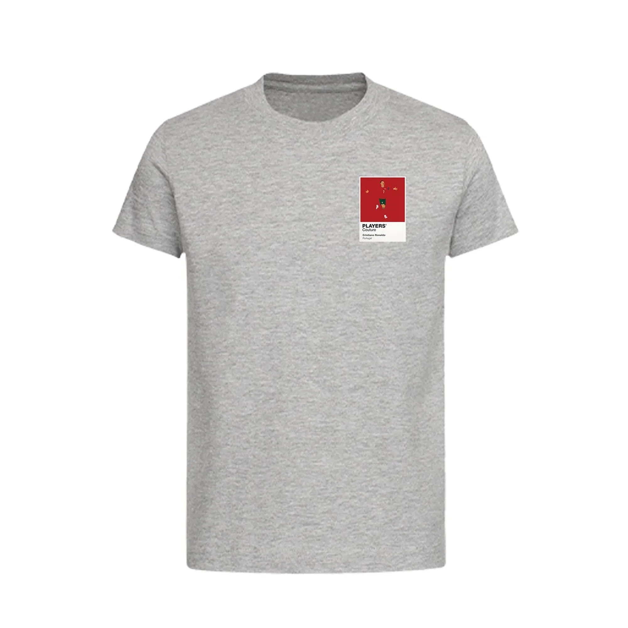 Ronaldo Manchester United Icon Frame Kids T-Shirt - Gray