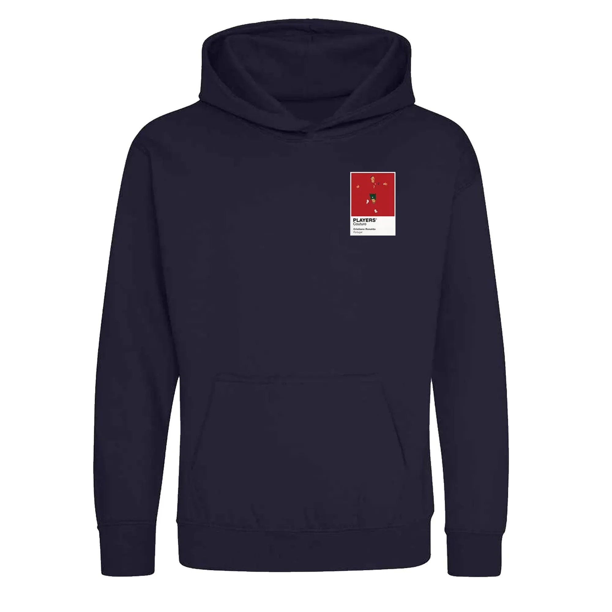 Ronaldo Manchester United Icon Frame Kids Hoodie - Navy