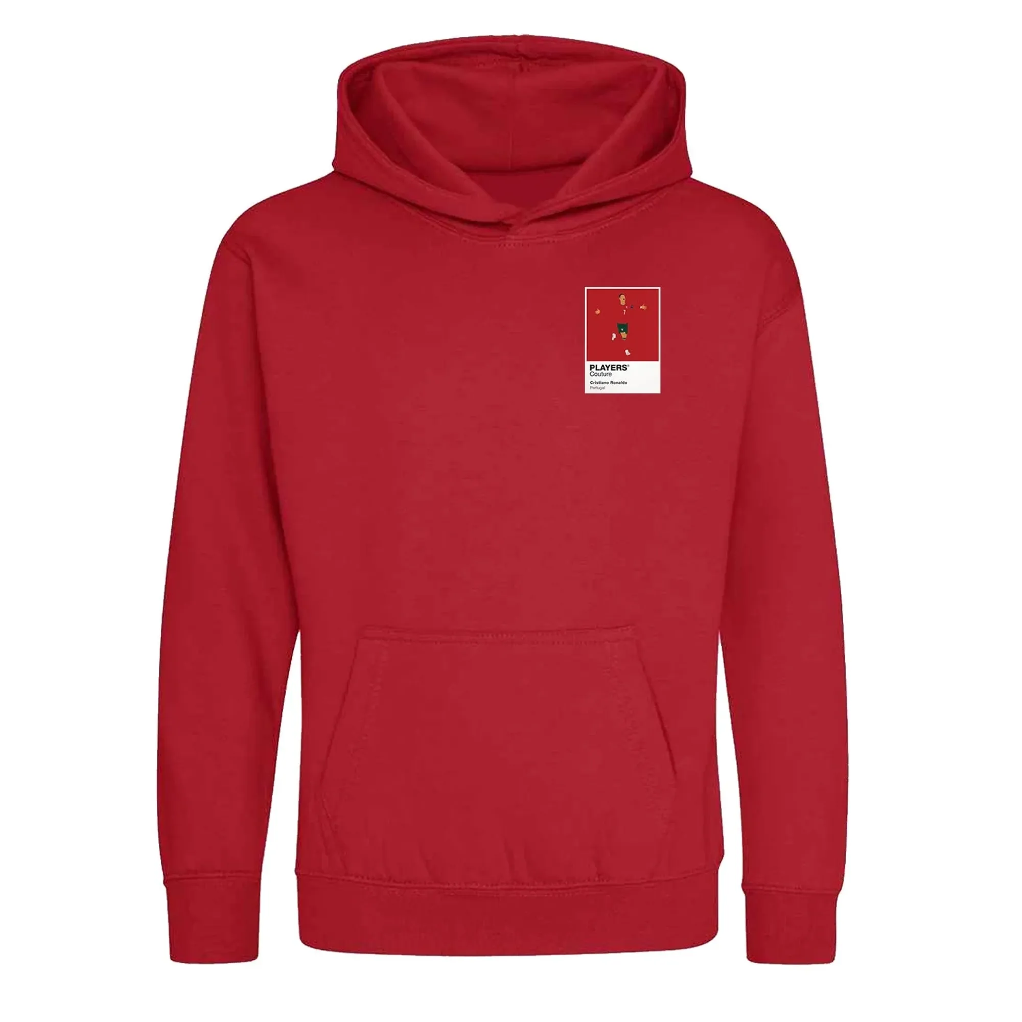 Ronaldo Manchester United Icon Frame Kids Hoodie - Red