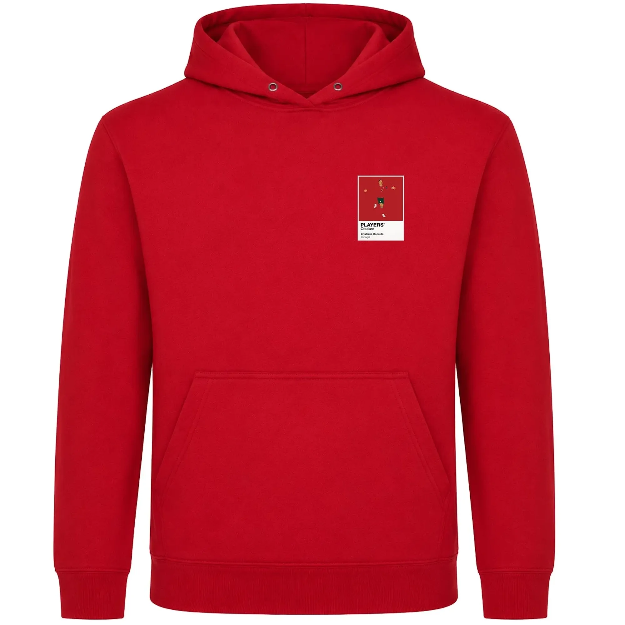 Ronaldo Manchester United Icon Frame Men's Hoodie - Red