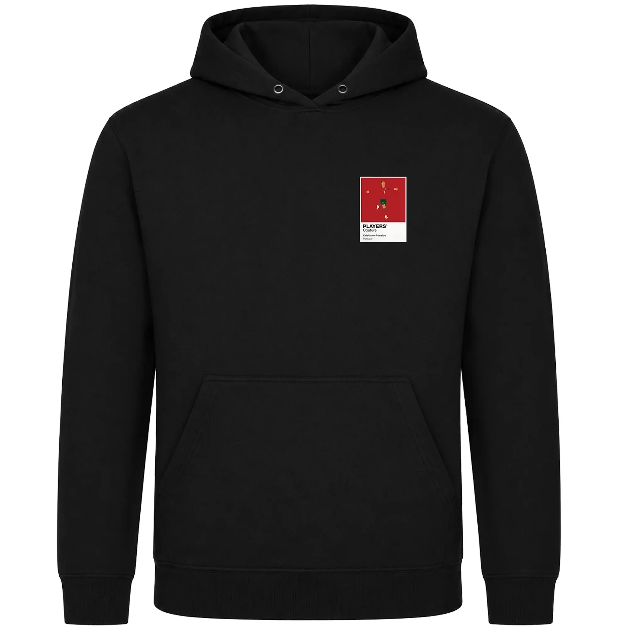Ronaldo Manchester United Icon Frame Men's Hoodie - Black