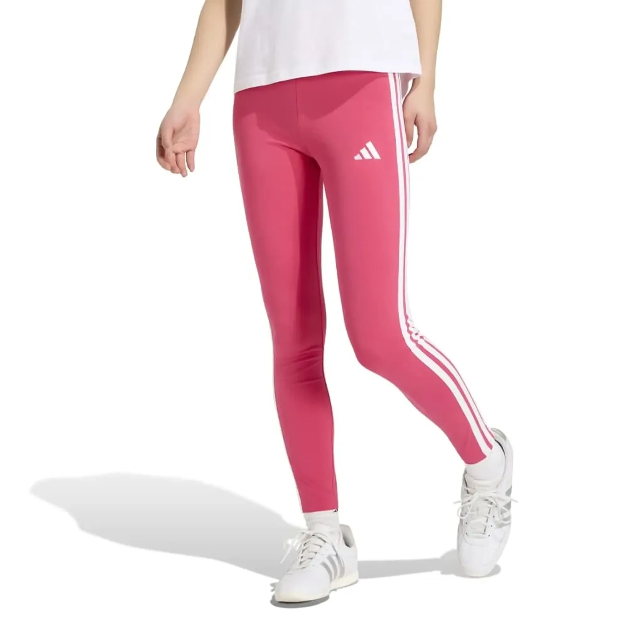 Adidas Essentials 3 Stripes Cotton Leggings