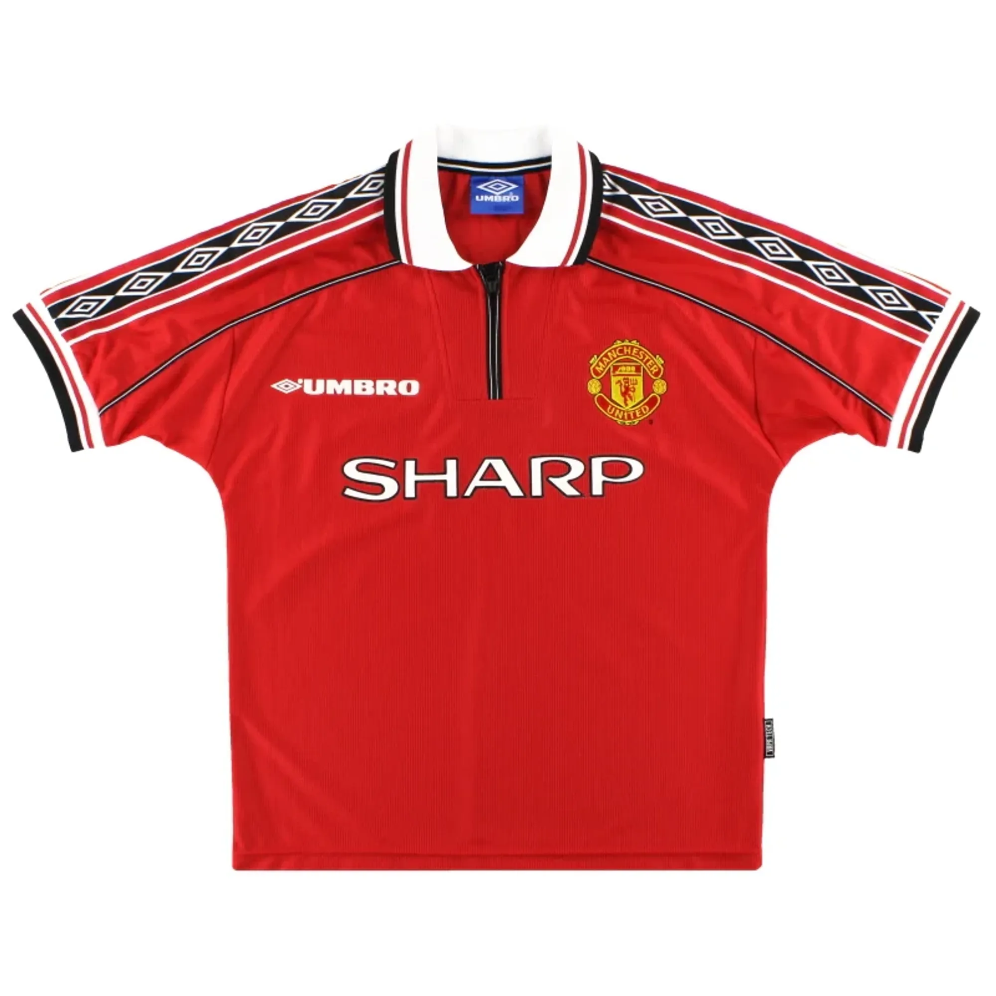 1998-00 Manchester United Umbro Home Shirt *Mint* L.Boys