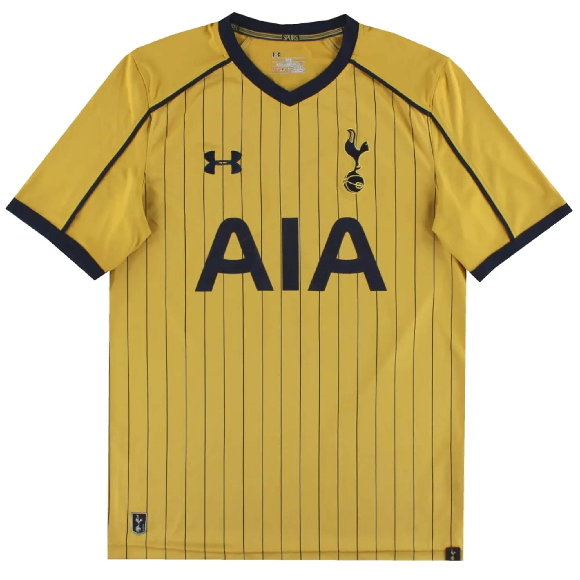 2016-17 Tottenham Under Armour Third Shirt L - Tottenham Hotspur / Excellent 