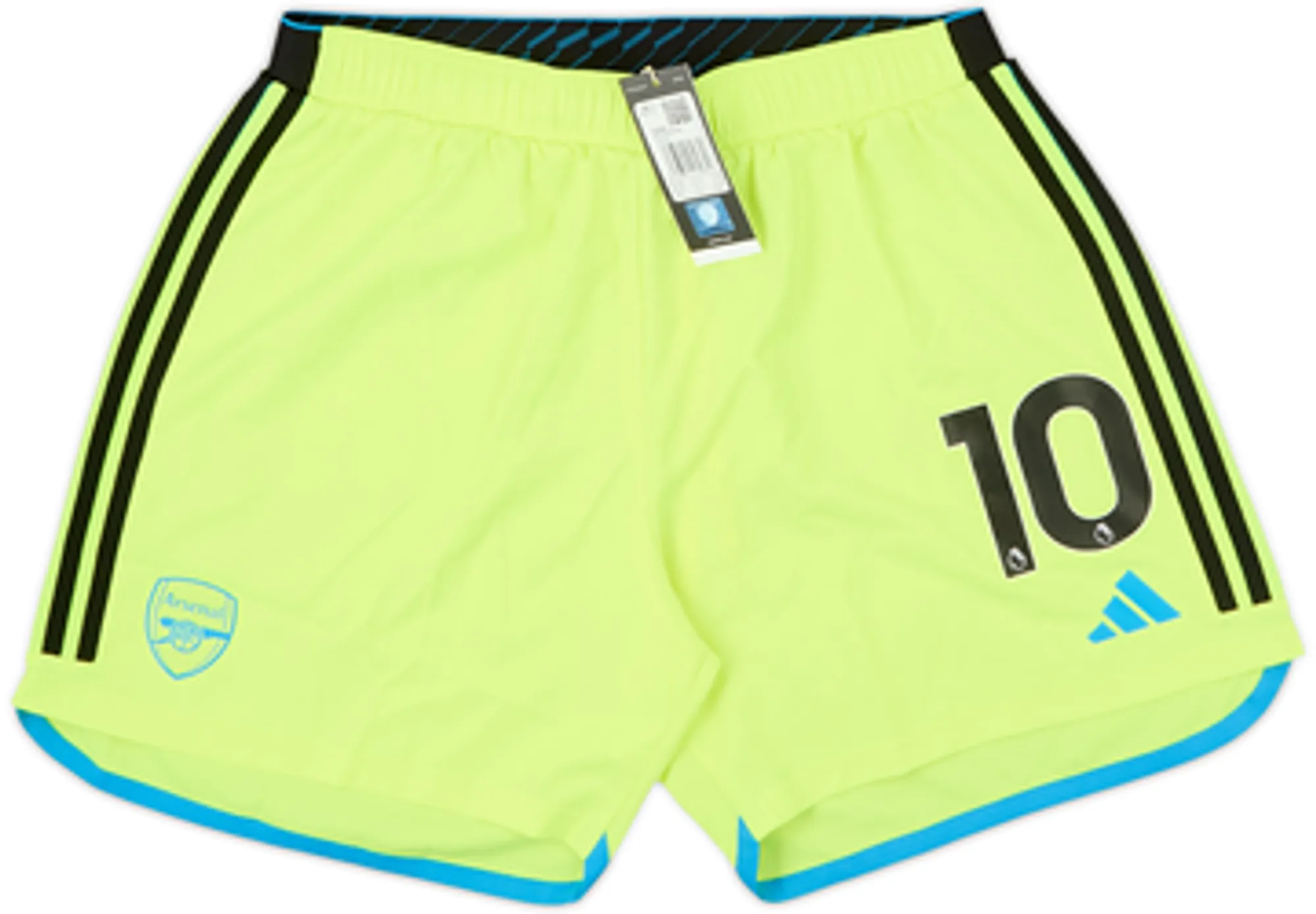 2023-24 Arsenal Authentic Alternate Away Shorts #10 (Smith Rowe) (XL)