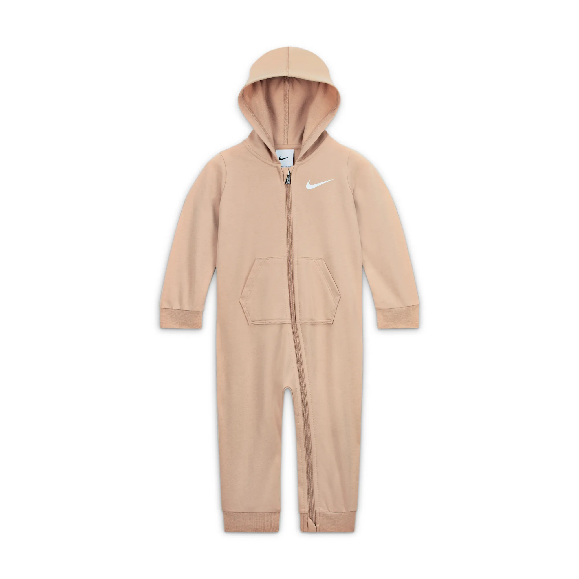 Nike Baby Essentials Baby (0–9M) Hooded Overalls - Hemp