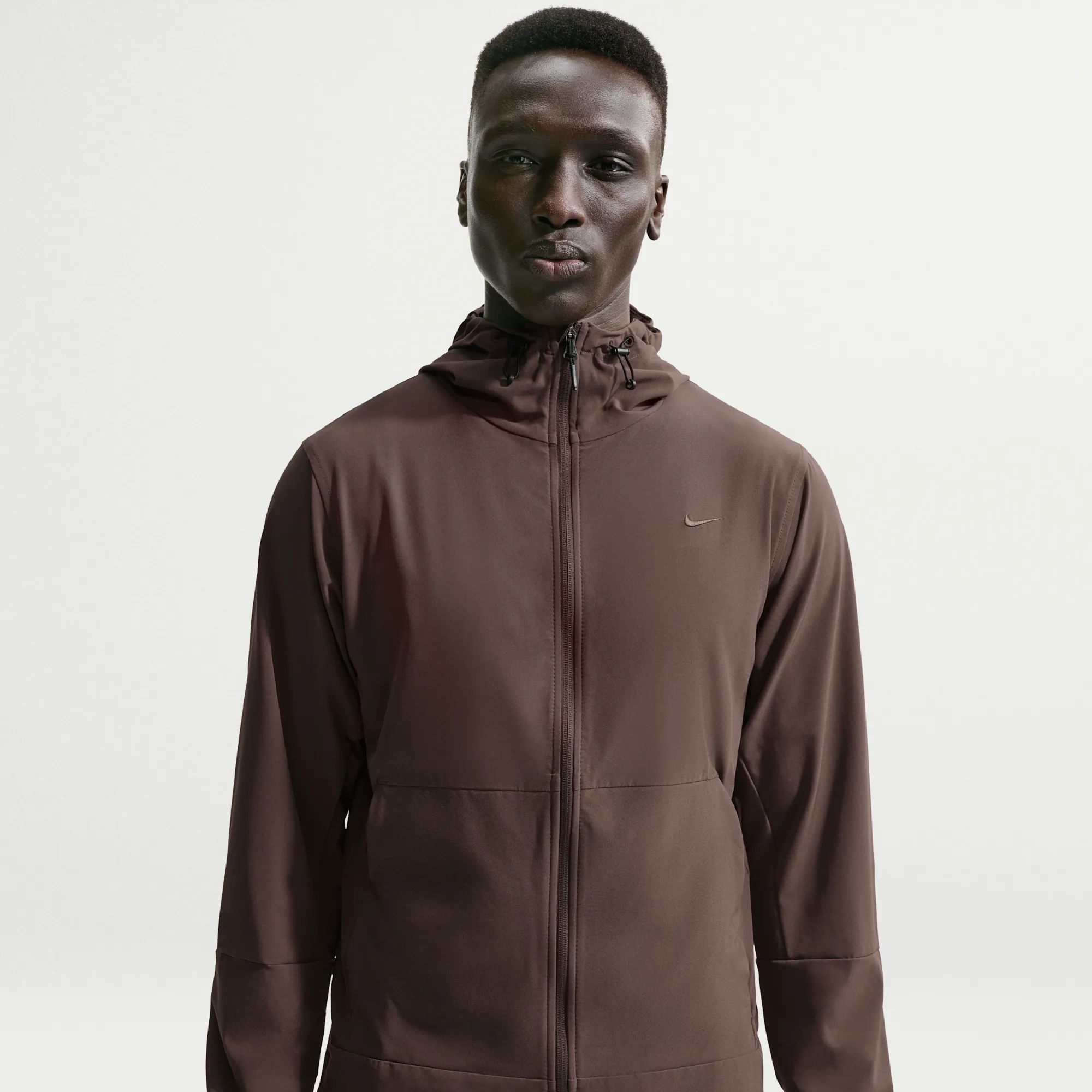 Nike Unlimited Men's Repel Hooded Versatile Jacket - Baroque Brown