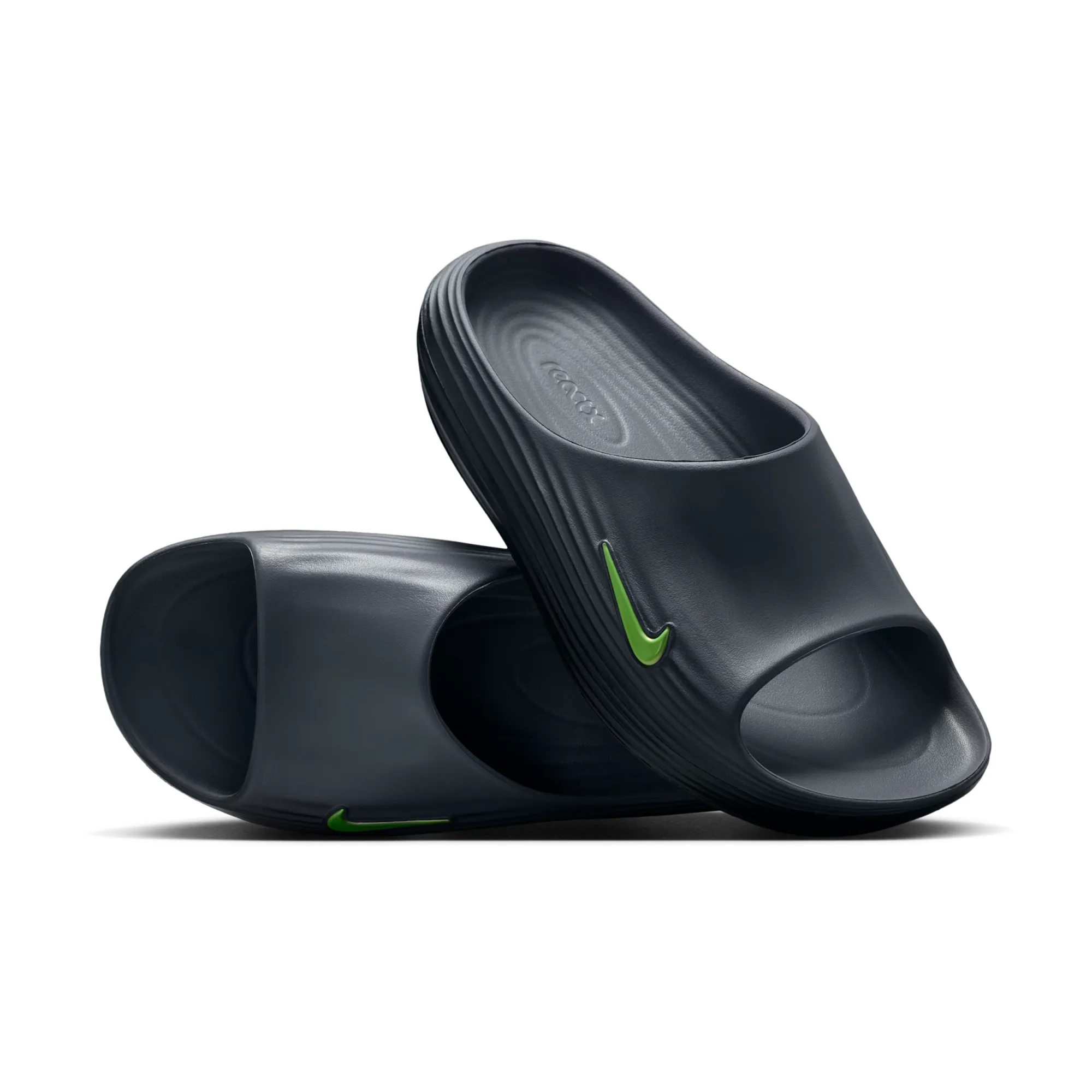 Nike ReactX Rejuven8 Men's Slides - Cool Grey